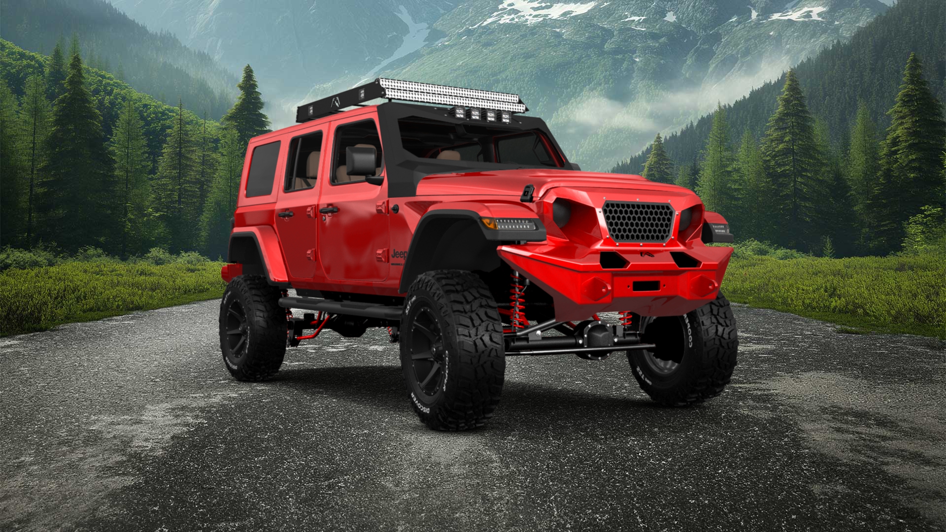 Jeep Wrangler JL 4 Door SUV 2024