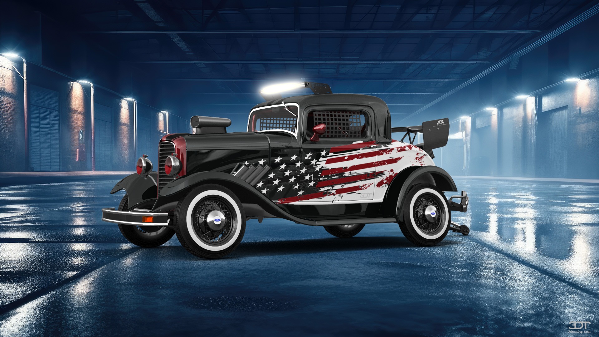 Ford Model B Deluxe 2 Door Coupe 1932