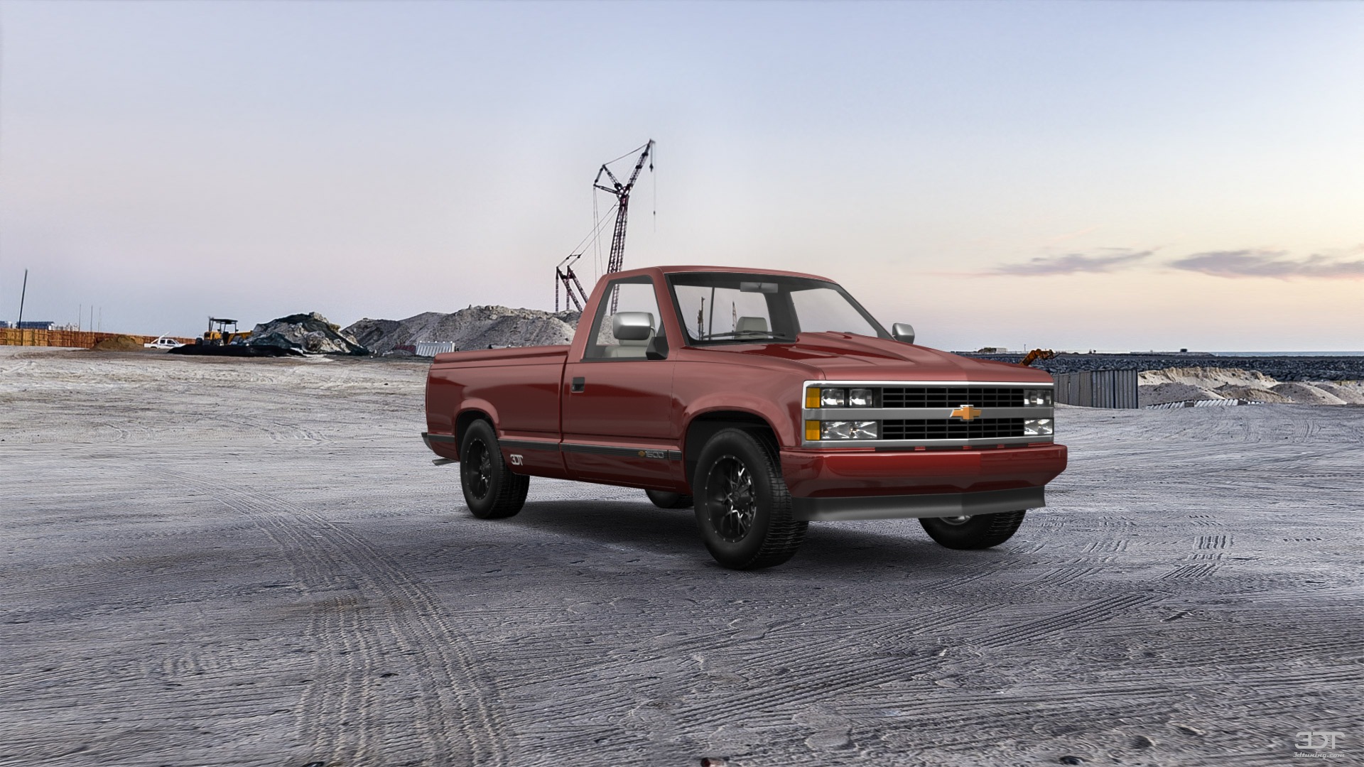 Chevrolet K1500 Regular Cab Fleetside Pickup 1988