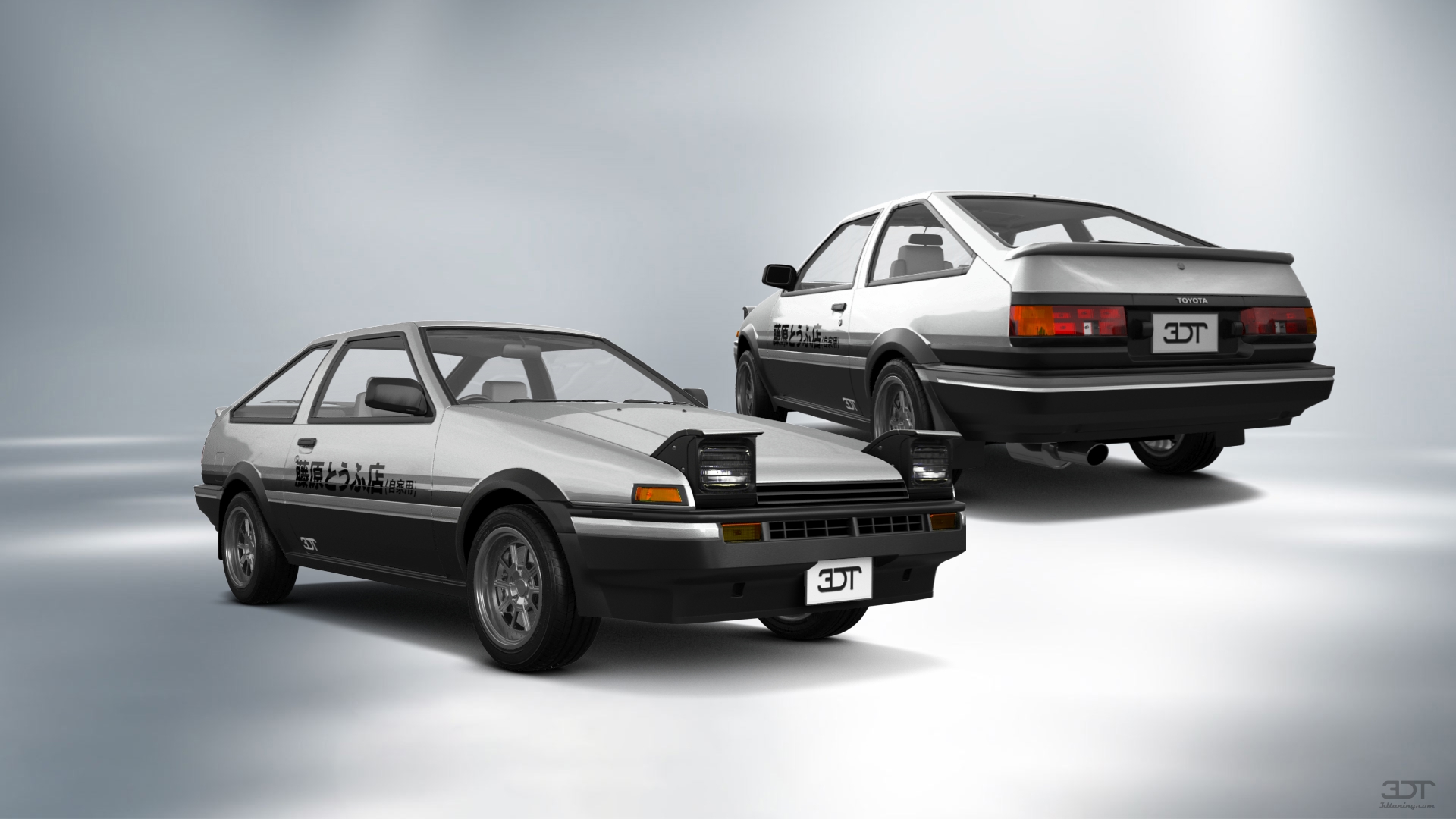 Toyota AE86 3 Door Hatchback 1985 tuning