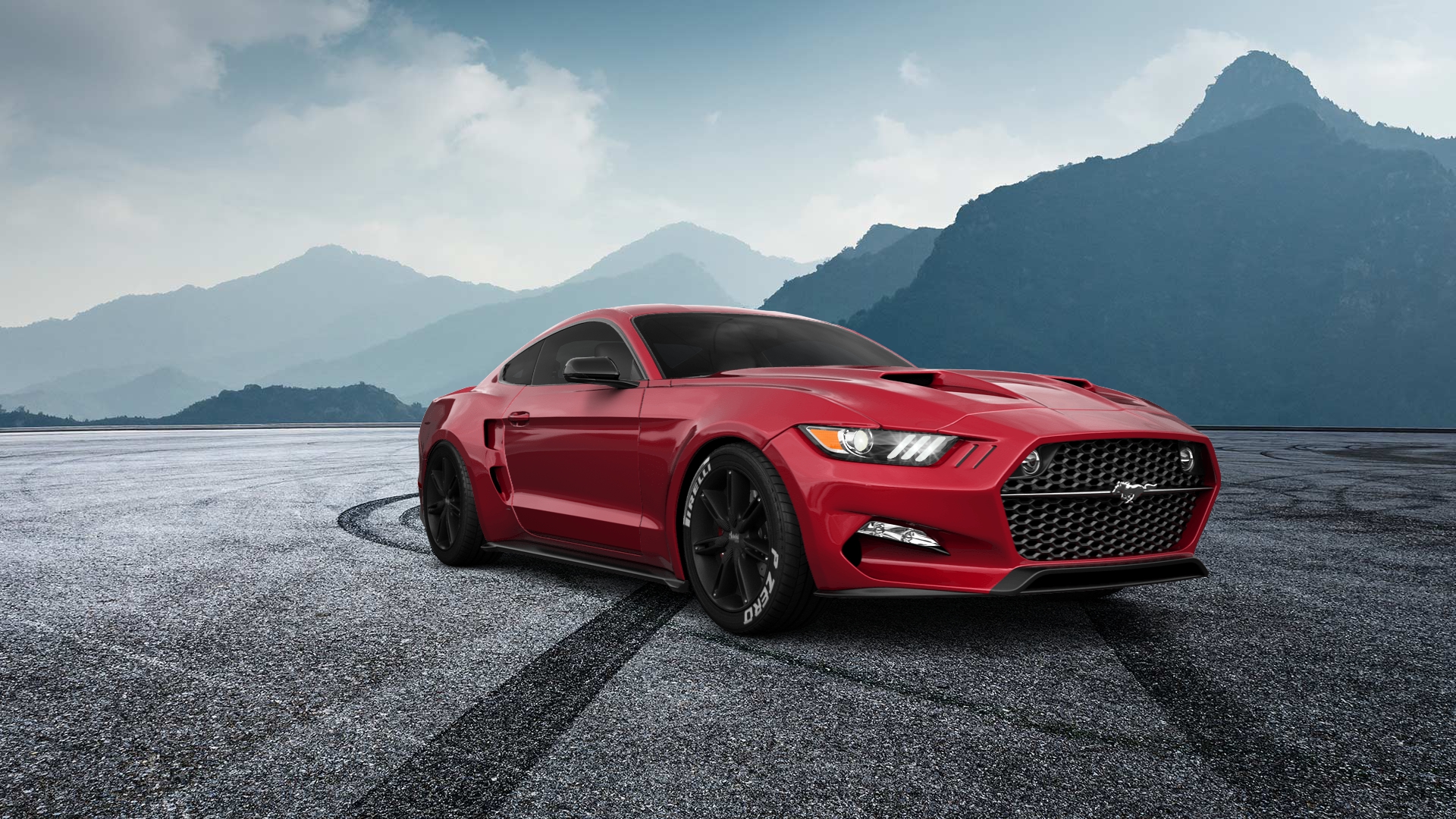 Ford Mustang GT350 2 Door Coupe 2015 tuning