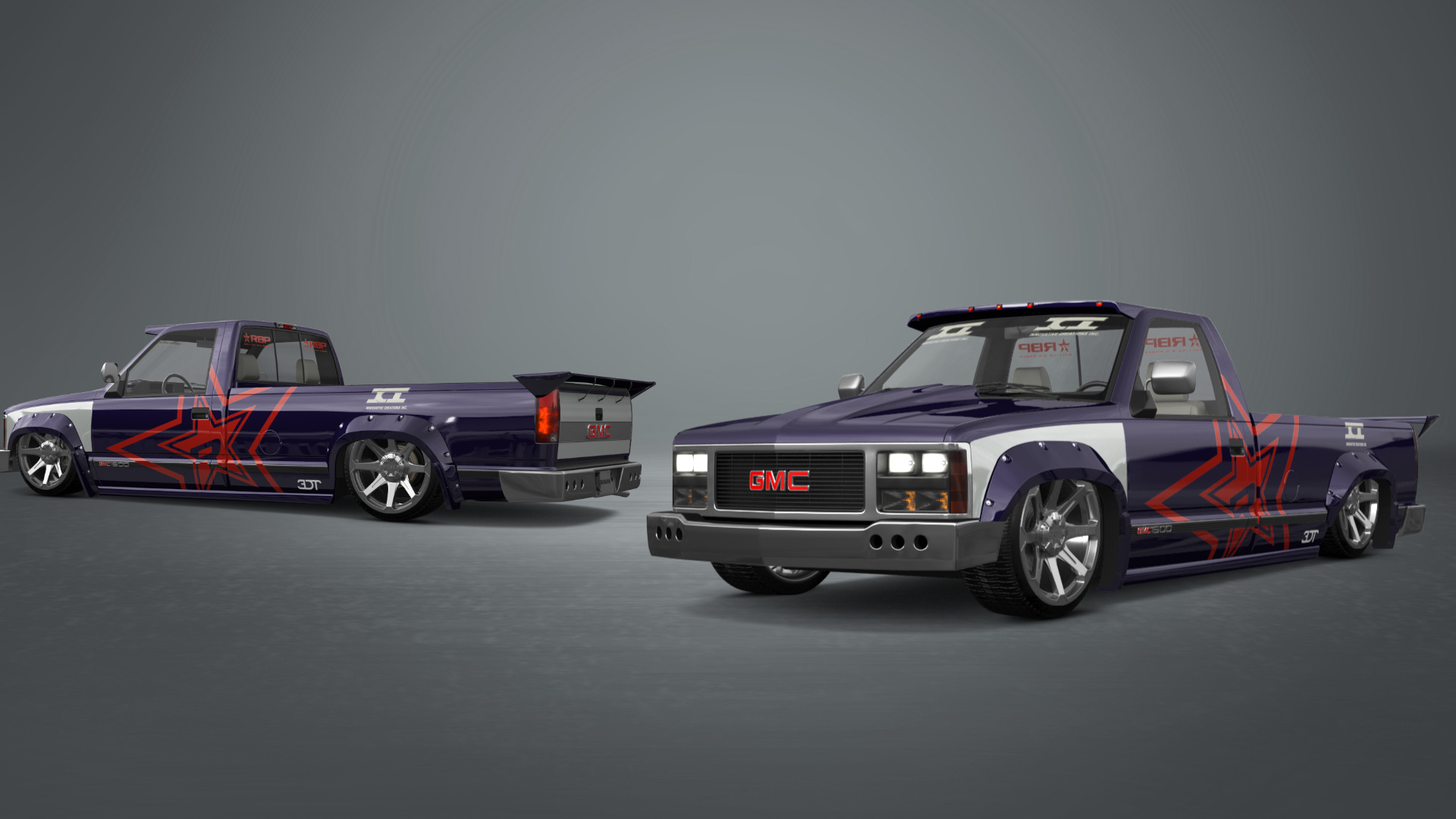 GMC Sierra 1500 2 Door pickup truck 1988 tuning