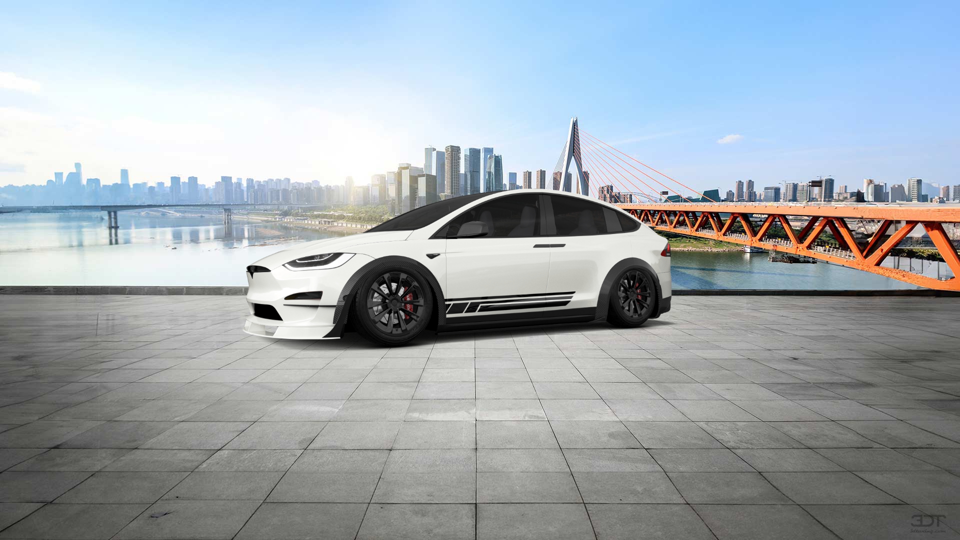 Tesla Model X 5 Door SUV 2024 tuning