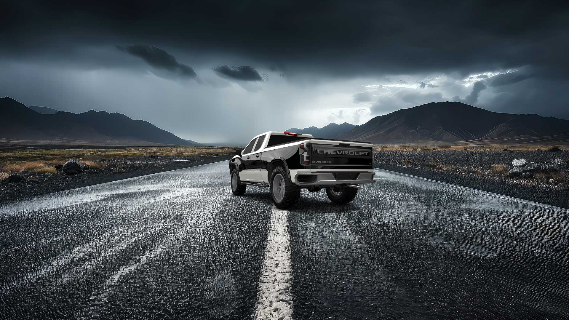 Chevrolet Silverado 1500 6.6 ft box 4 Door pickup truck 2021