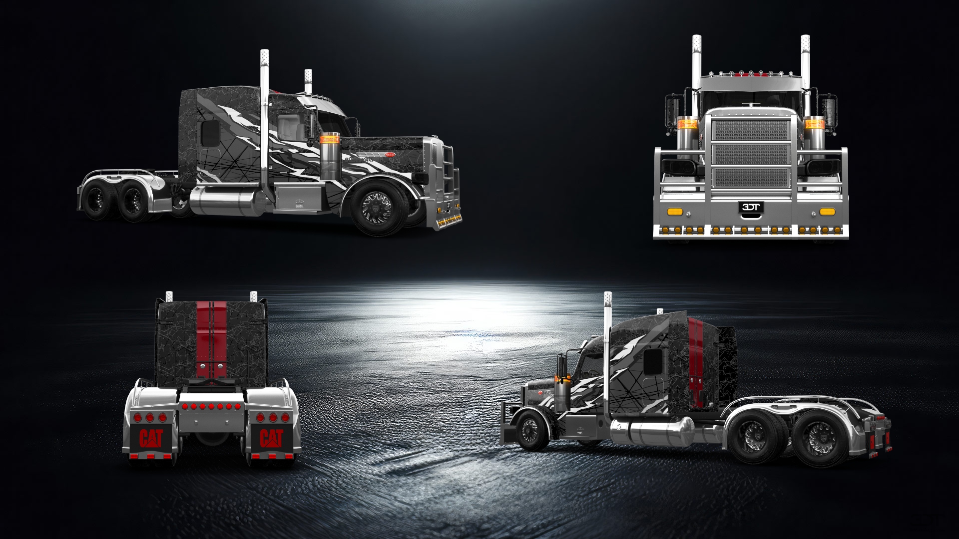 Peterbilt 589 Sleeper Cab Truck 2024 tuning