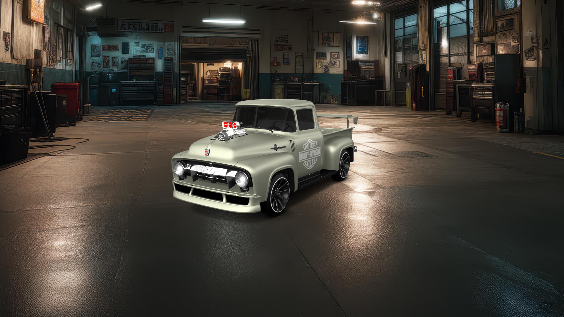 Ford F-100 2 Door truck 1956 tuning