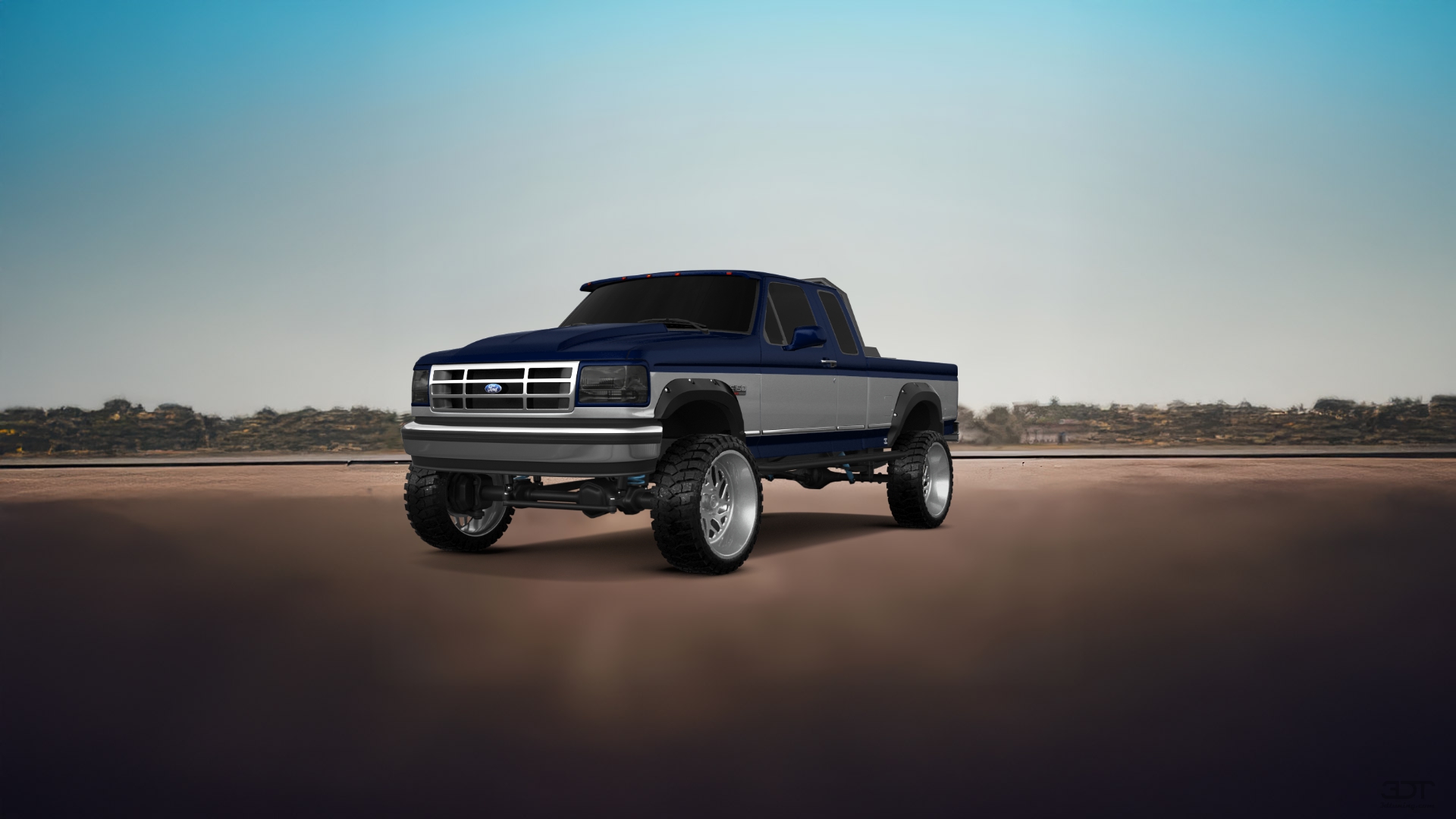 Ford F-150 SuperCab 2 Door pickup truck 1993 tuning