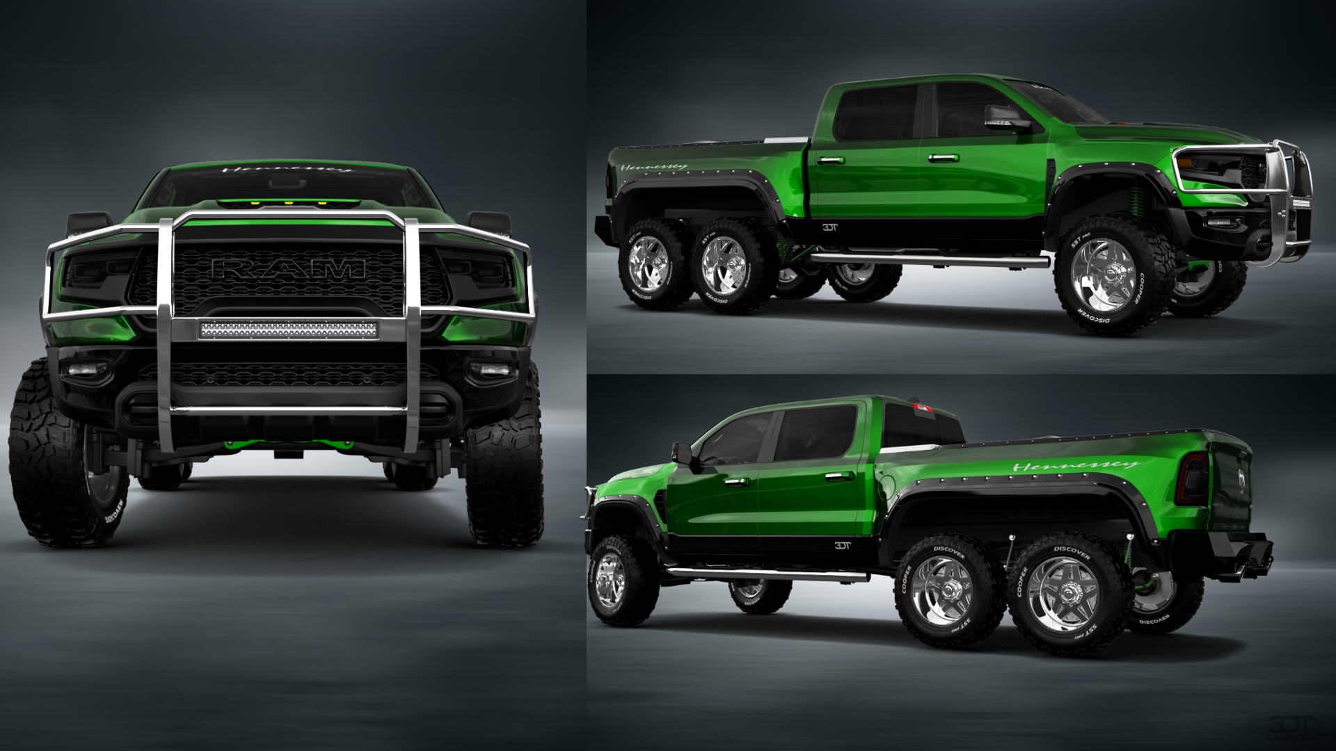 Dodge Ram Hennessey Mammoth 6X6 Truck 2021 tuning