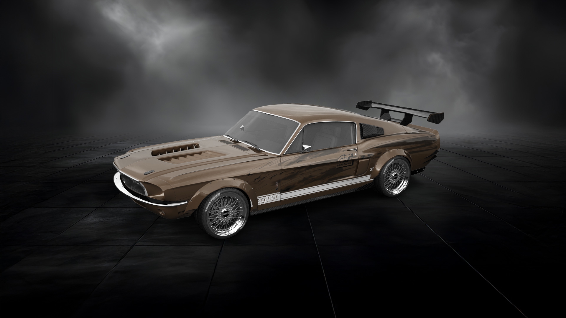 Mustang GT500 2 Door Coupe 1968 tuning
