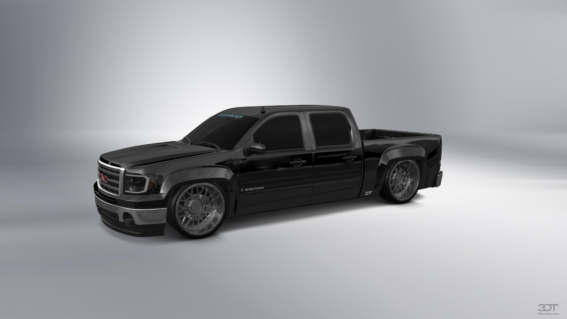 GMC Sierra 1500 Crew Cab 5.8 ft box 4 Door pickup truck 2007 tuning