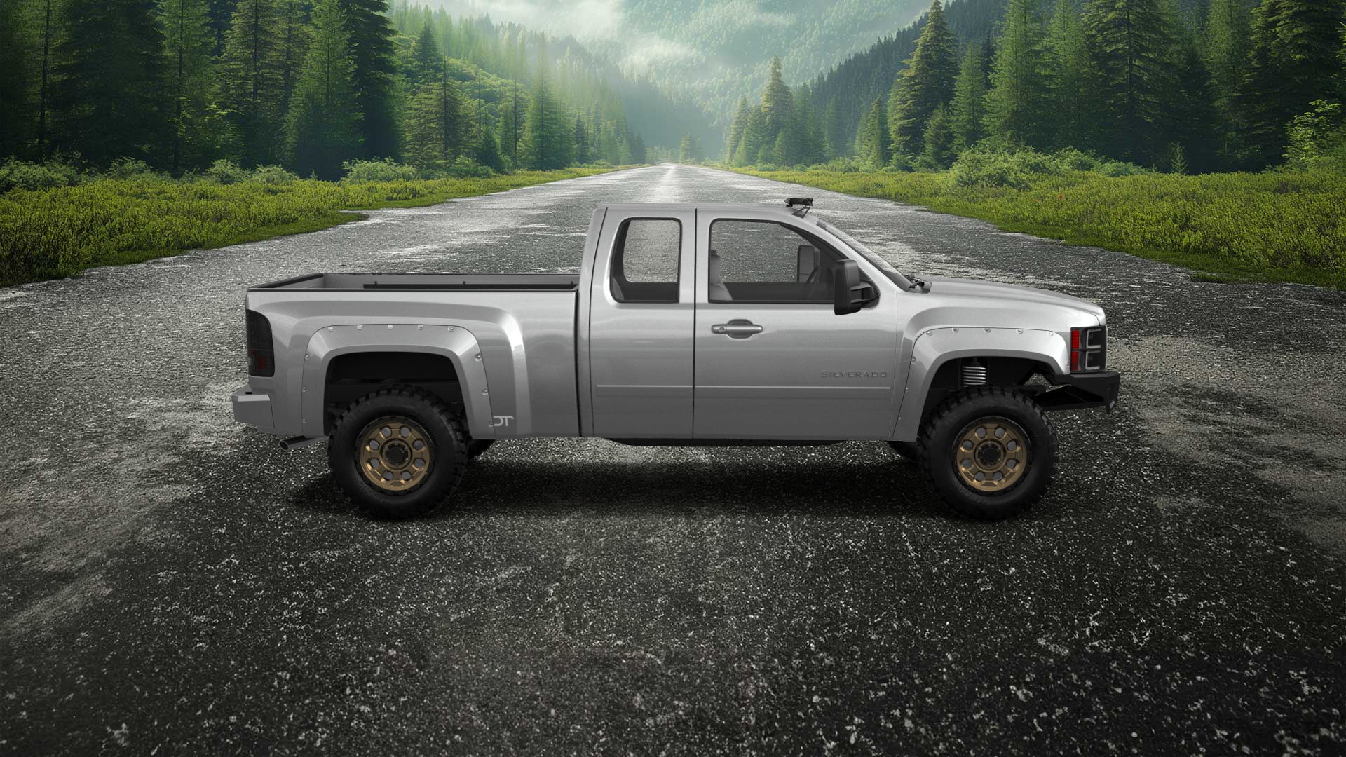 Chevrolet Silverado 1500 6.6 ft box Pickup Truck 2008 tuning