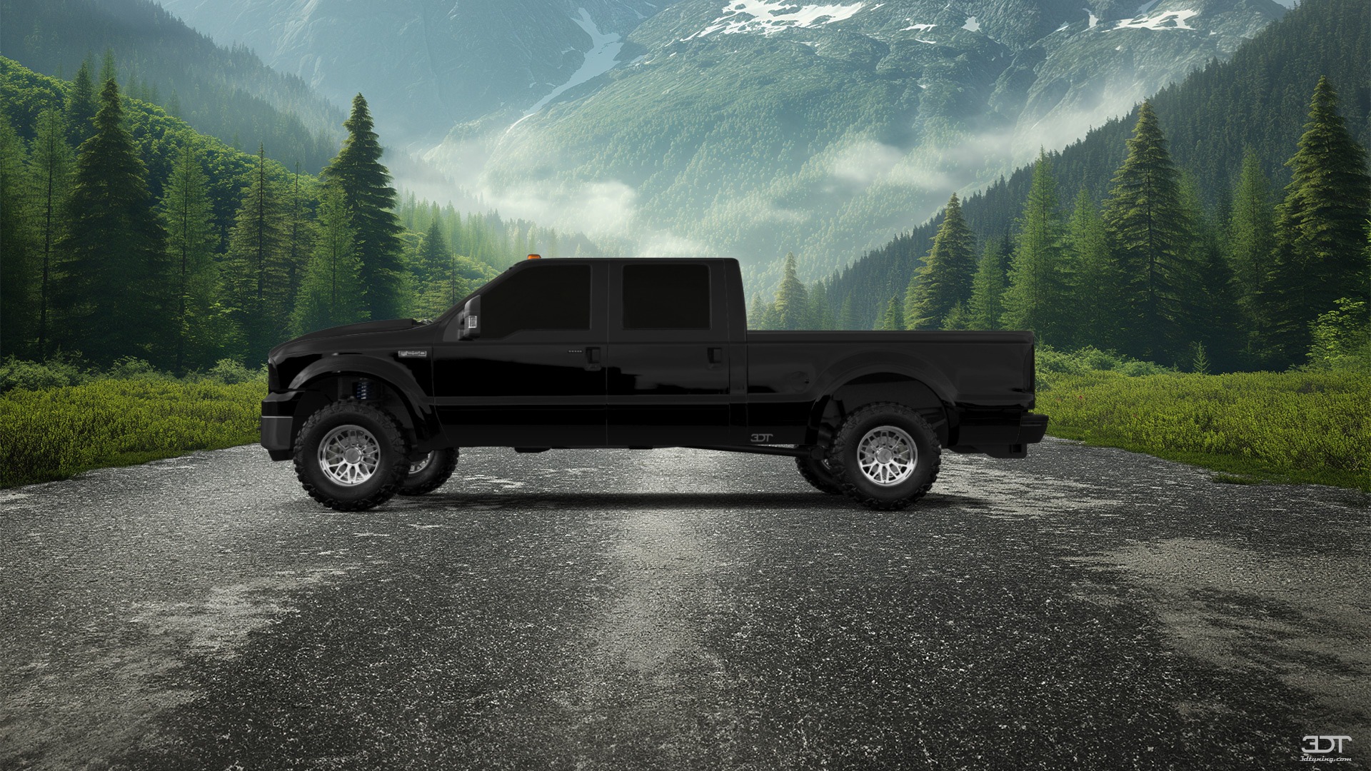 Ford F-250 Crew Cab 4 Door pickup truck 1999