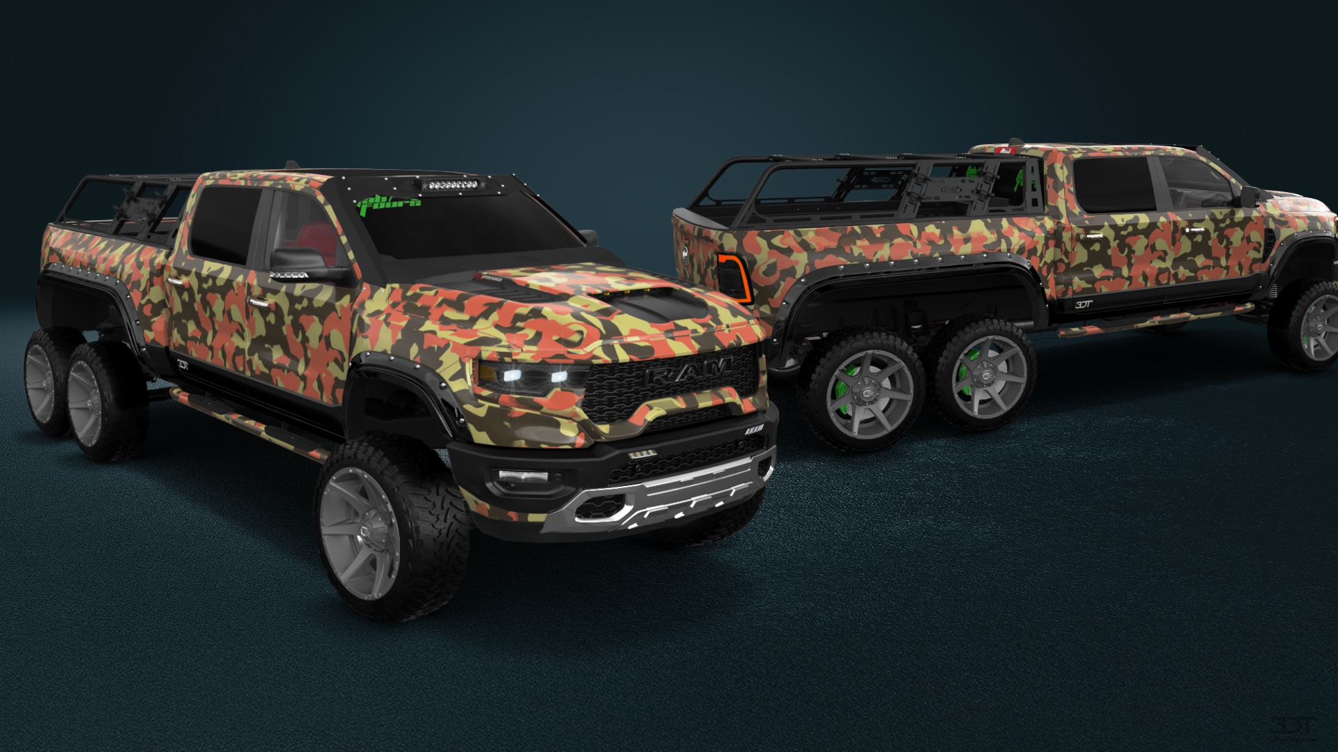 Dodge Ram Hennessey Mammoth 6X6 Truck 2021