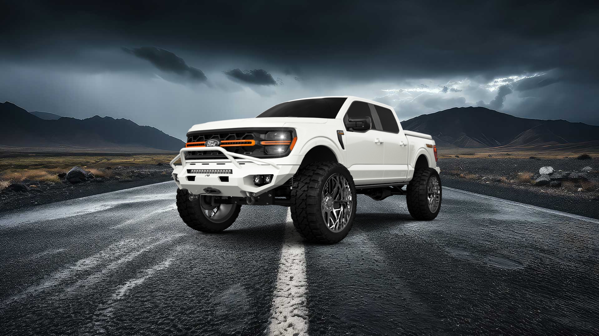 Ford F-150 SuperCrew 4 Door pickup truck 2024 tuning