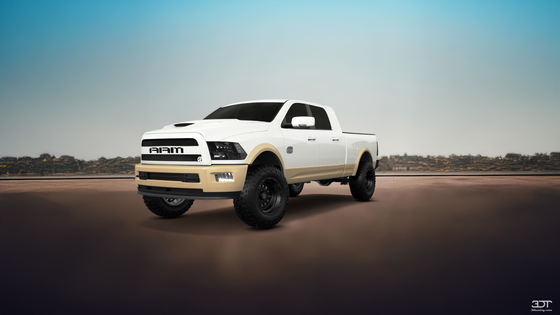 Dodge Ram 2500 Mega Cab 6.4 ft box 4 Door pickup truck 2010 tuning