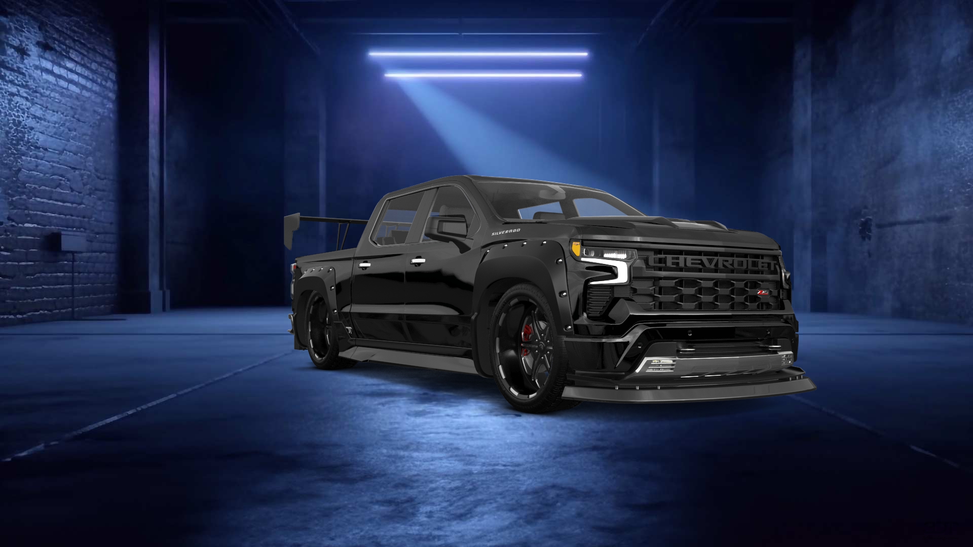 Chevrolet Silverado 1500 Crew Cab 5.8 ft box 4 Door pickup truck 2023 tuning