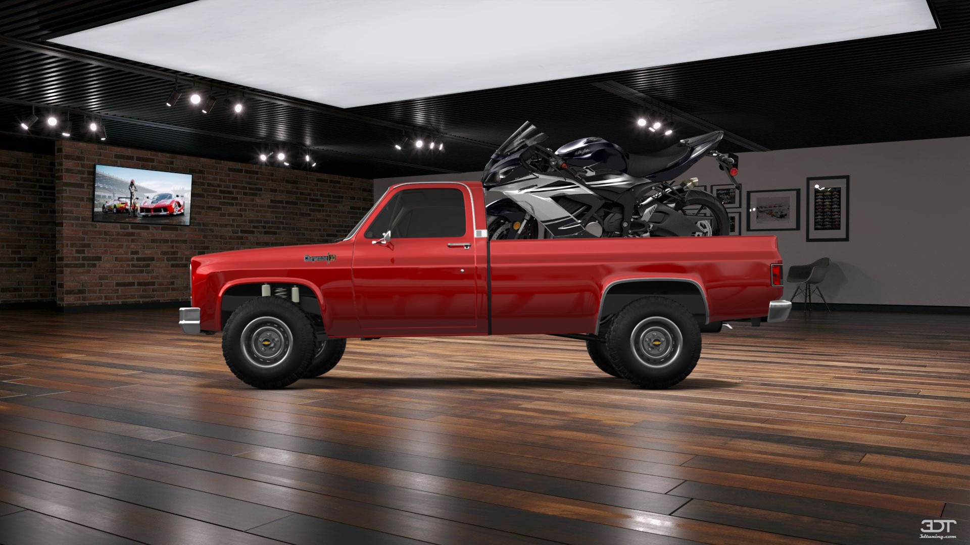 Chevrolet Silverado C-10 2 Door pickup truck 1973 Images
