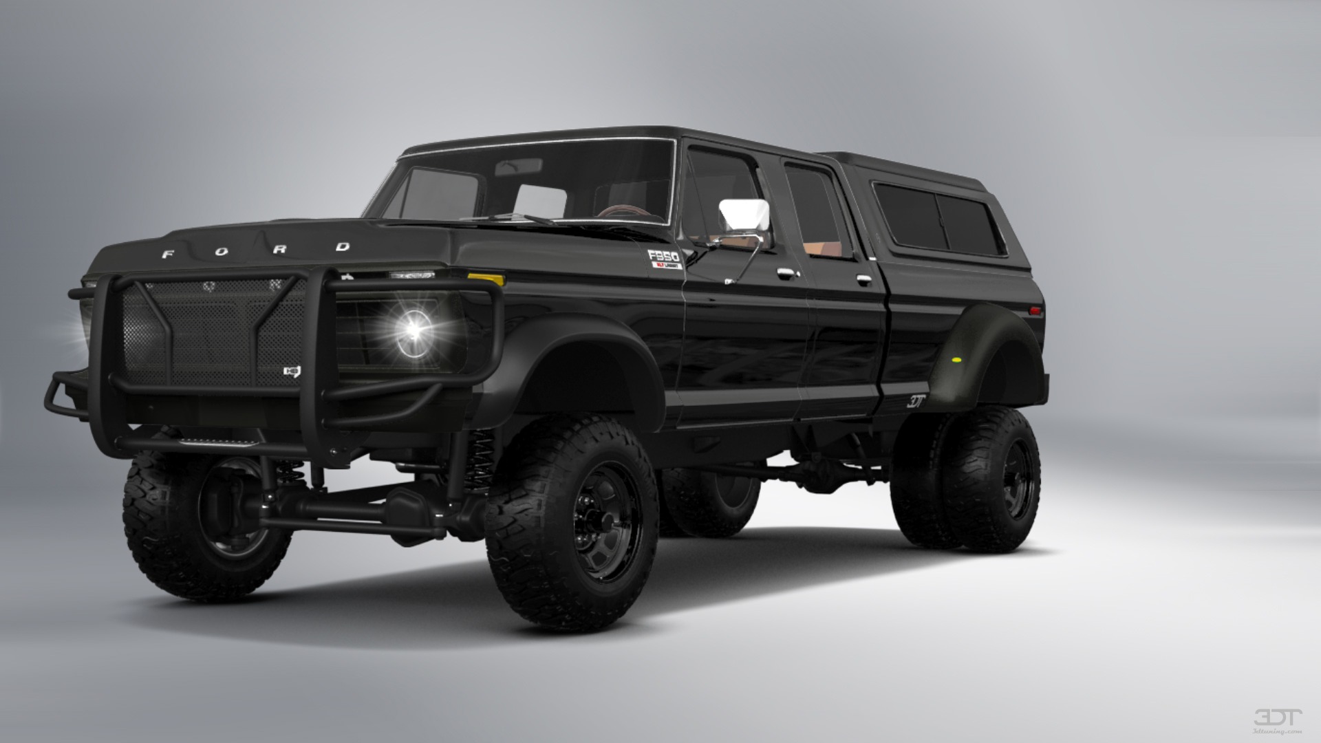 Ford F-350 Dually 4 Door pickup truck 1973