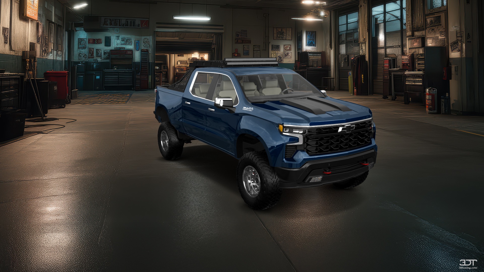 Chevrolet Silverado 1500 Crew Cab 5.8 ft box 4 Door pickup truck 2023 tuning