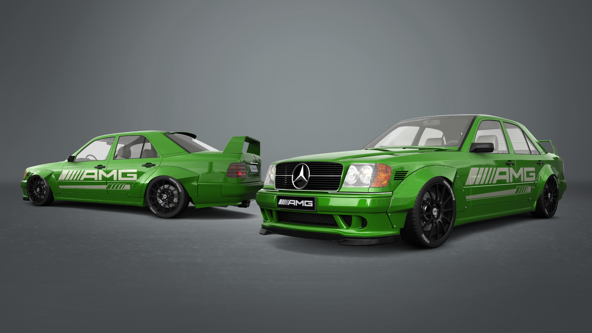 Mercedes E-Class Sedan 1984 tuning