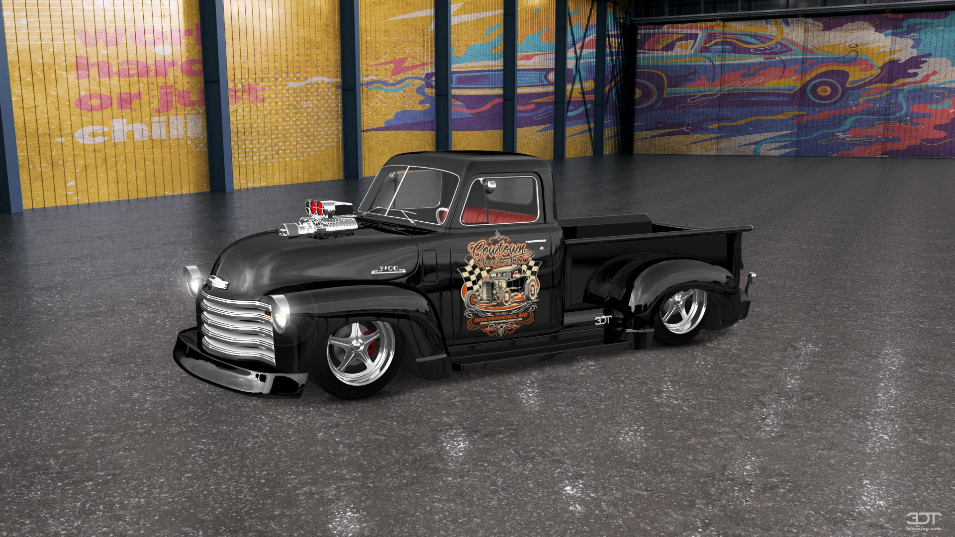Chevrolet 3100 2 Door pickup truck 1950 tuning