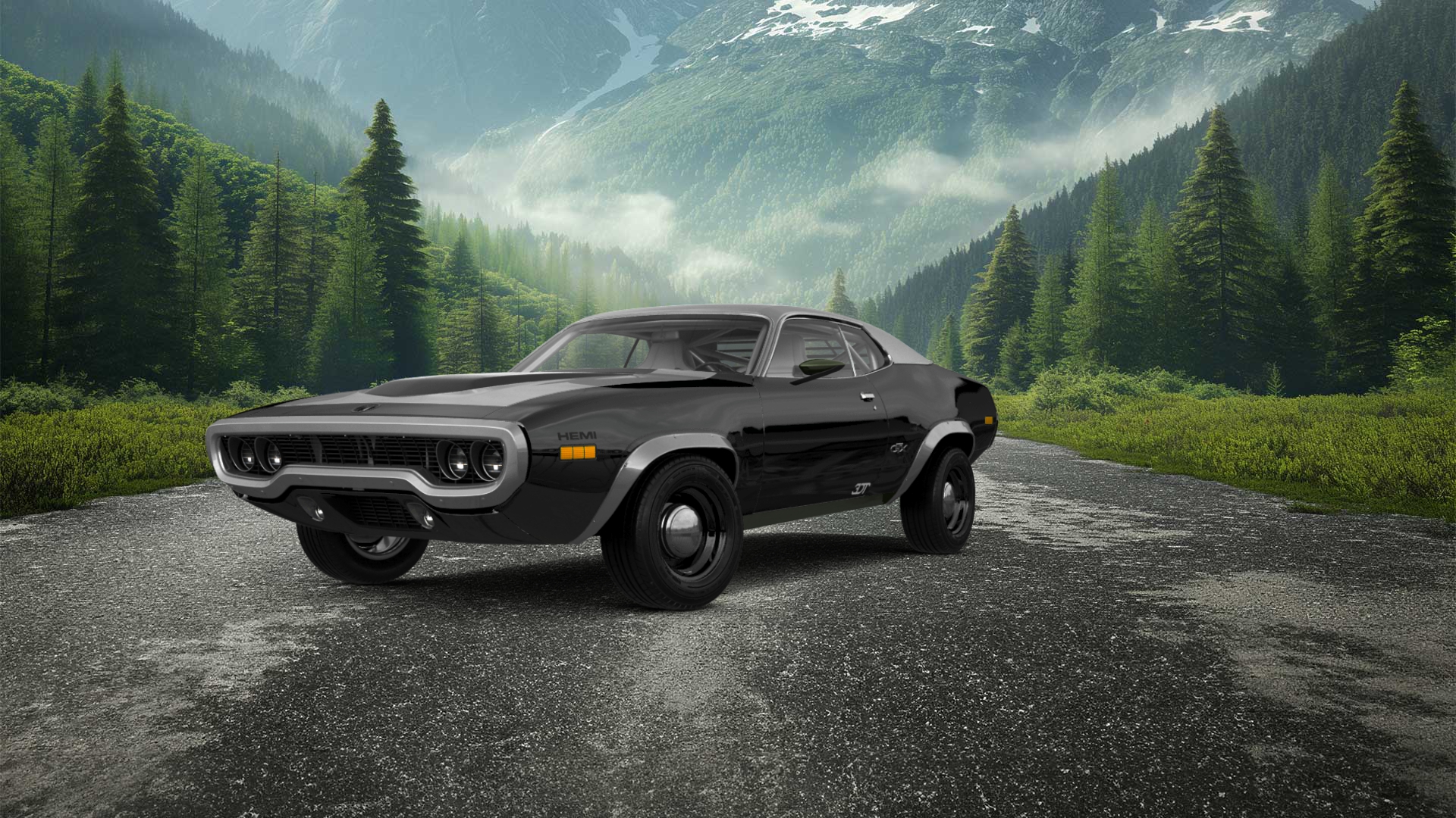 Plymouth GTX 2 Door Hardtop 1971