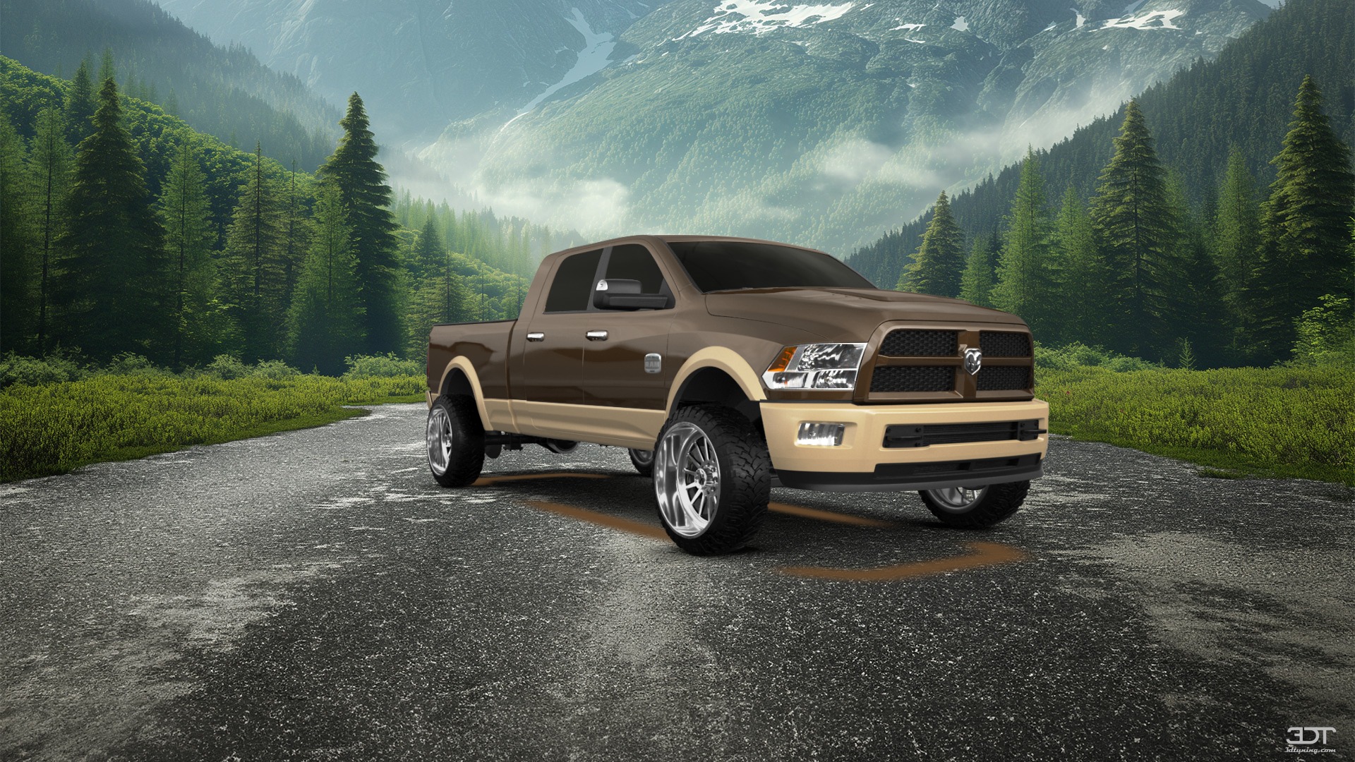 Dodge Ram 2500 Mega Cab 6.4 ft box 4 Door pickup truck 2010