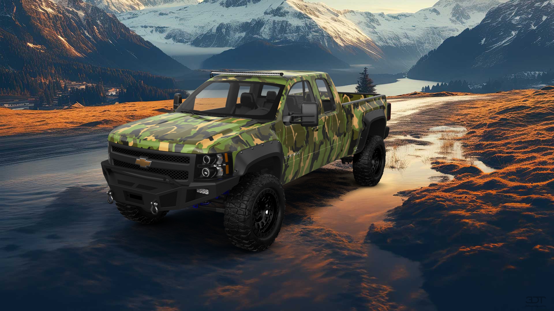Chevrolet Silverado 1500 6.6 ft box Pickup Truck 2008 tuning