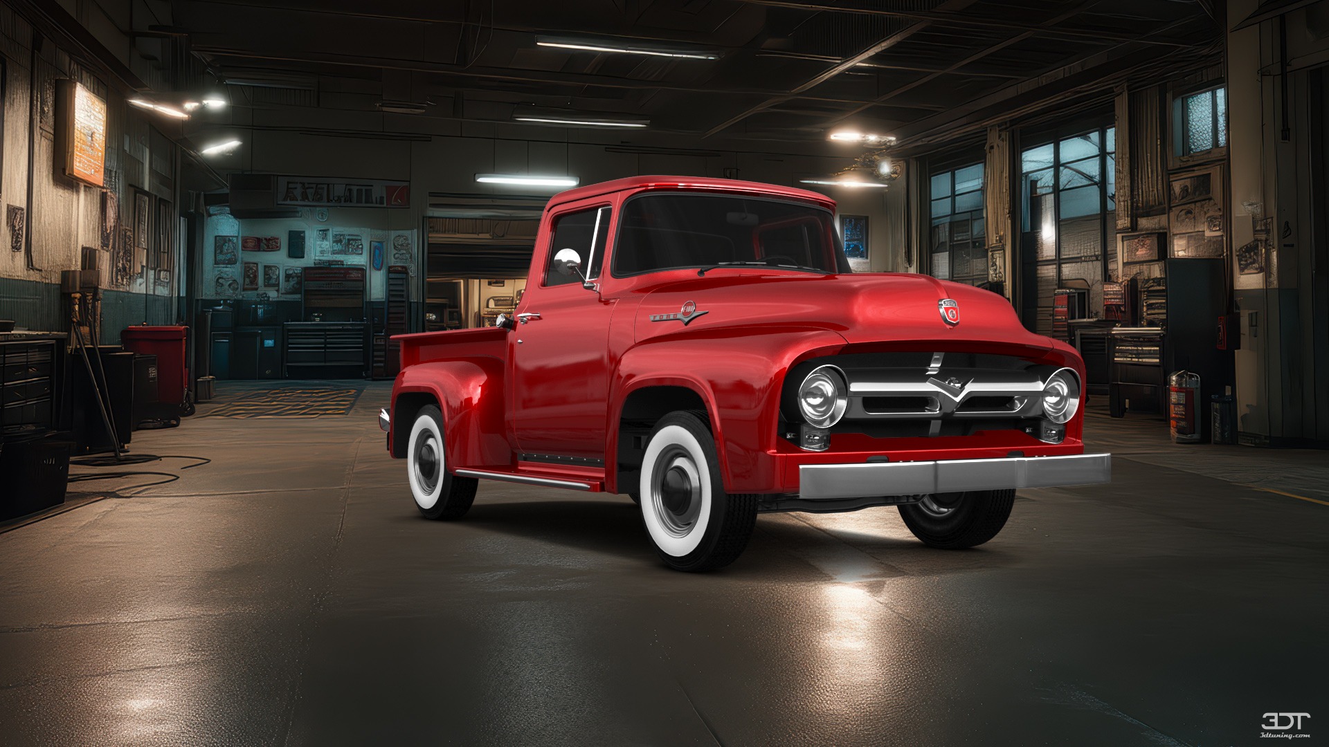 Ford F-100 2 Door truck 1956 tuning
