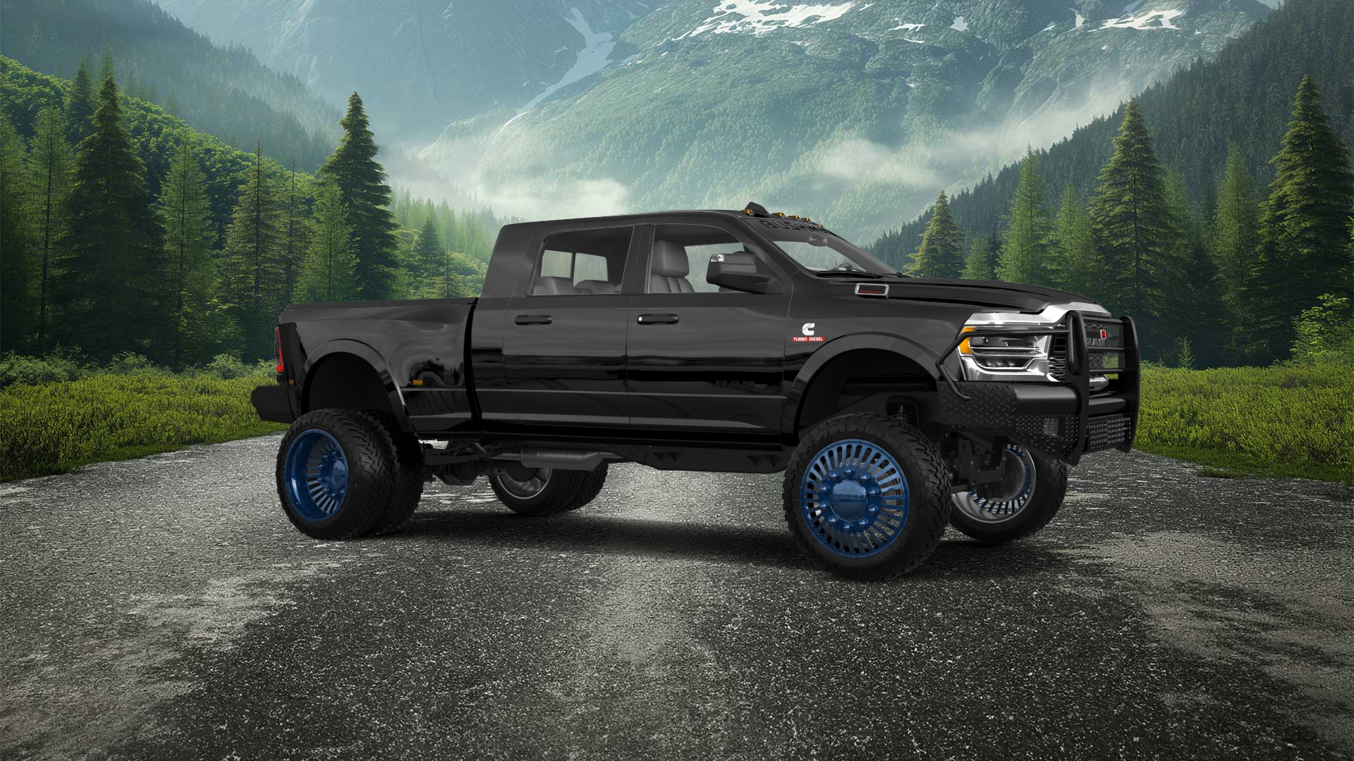 Dodge Ram 3500 4 Door pickup truck 2020 tuning