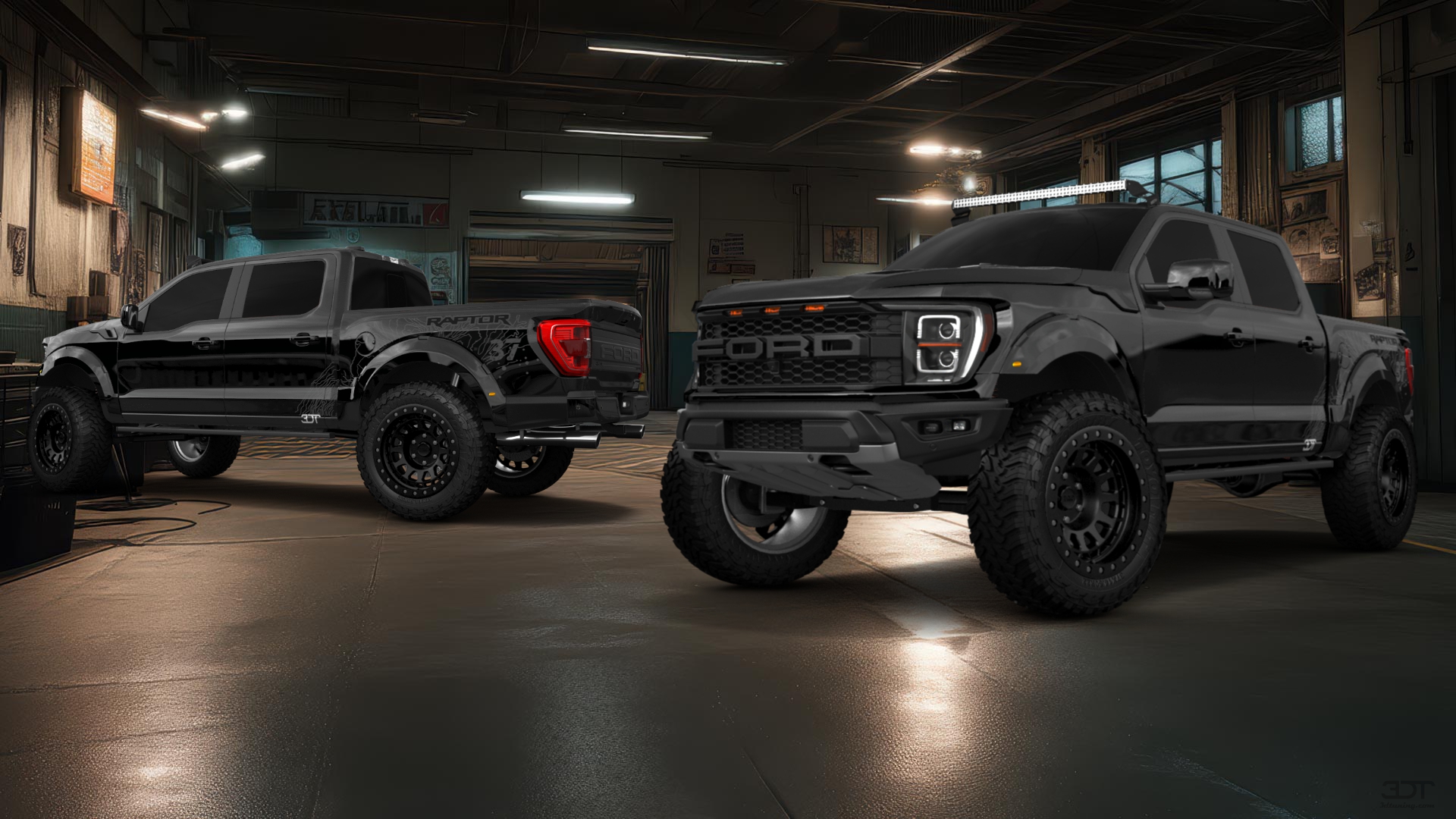 Ford F-150 Raptor 4 Door pickup truck 2021 tuning