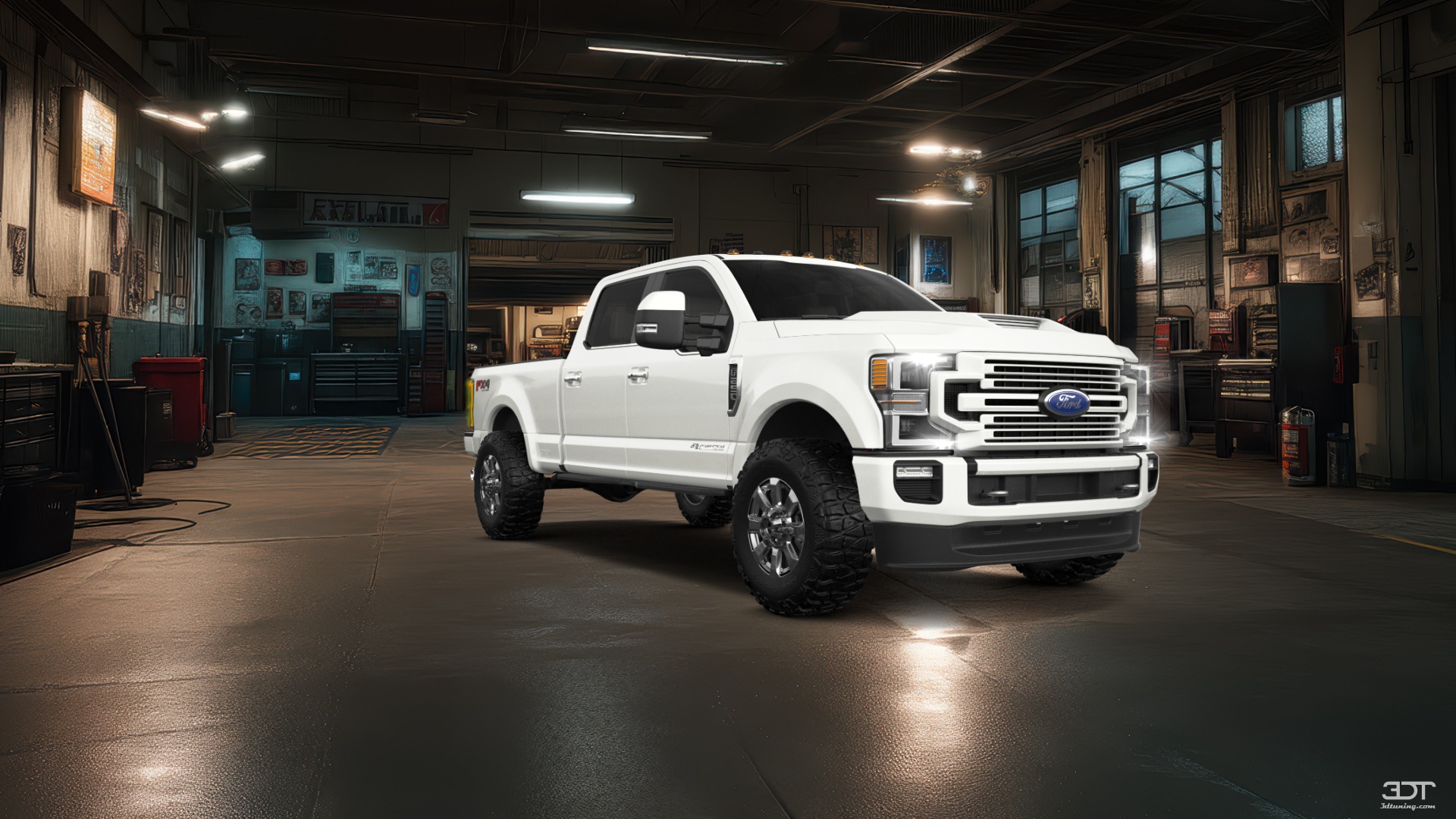 Ford F-250 4 Door pickup truck 2021 tuning