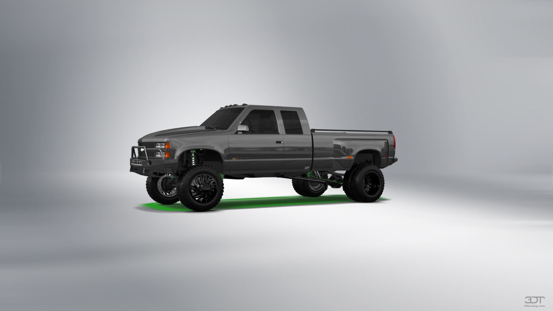 Chevrolet K3500 Extended Cab Pickup Truck 1988