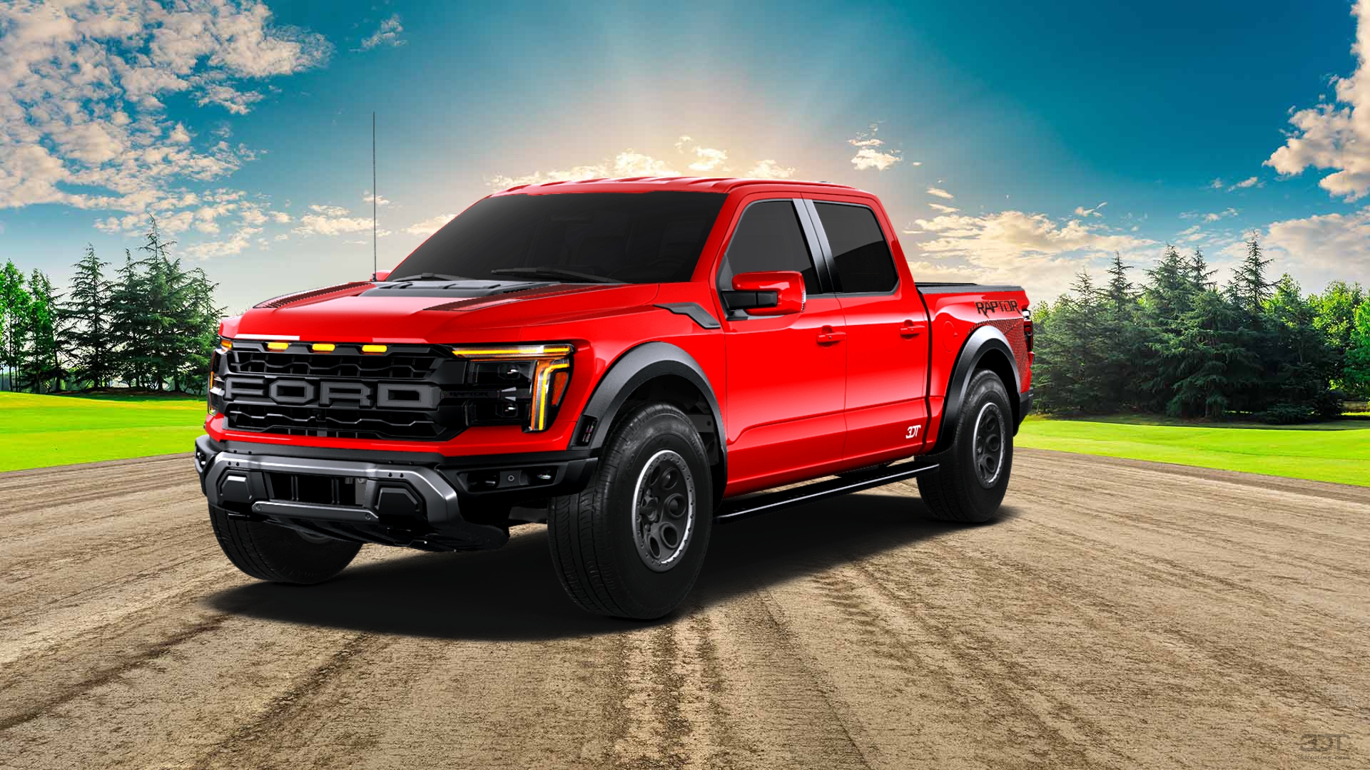 Ford F-150 Raptor 4 Door pickup truck 2024 tuning