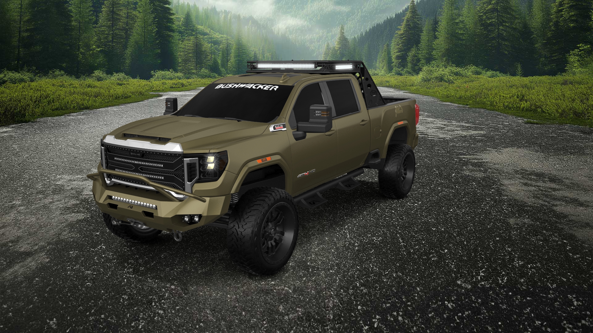 GMC Sierra 2500 HD 4 Door pickup truck 2020