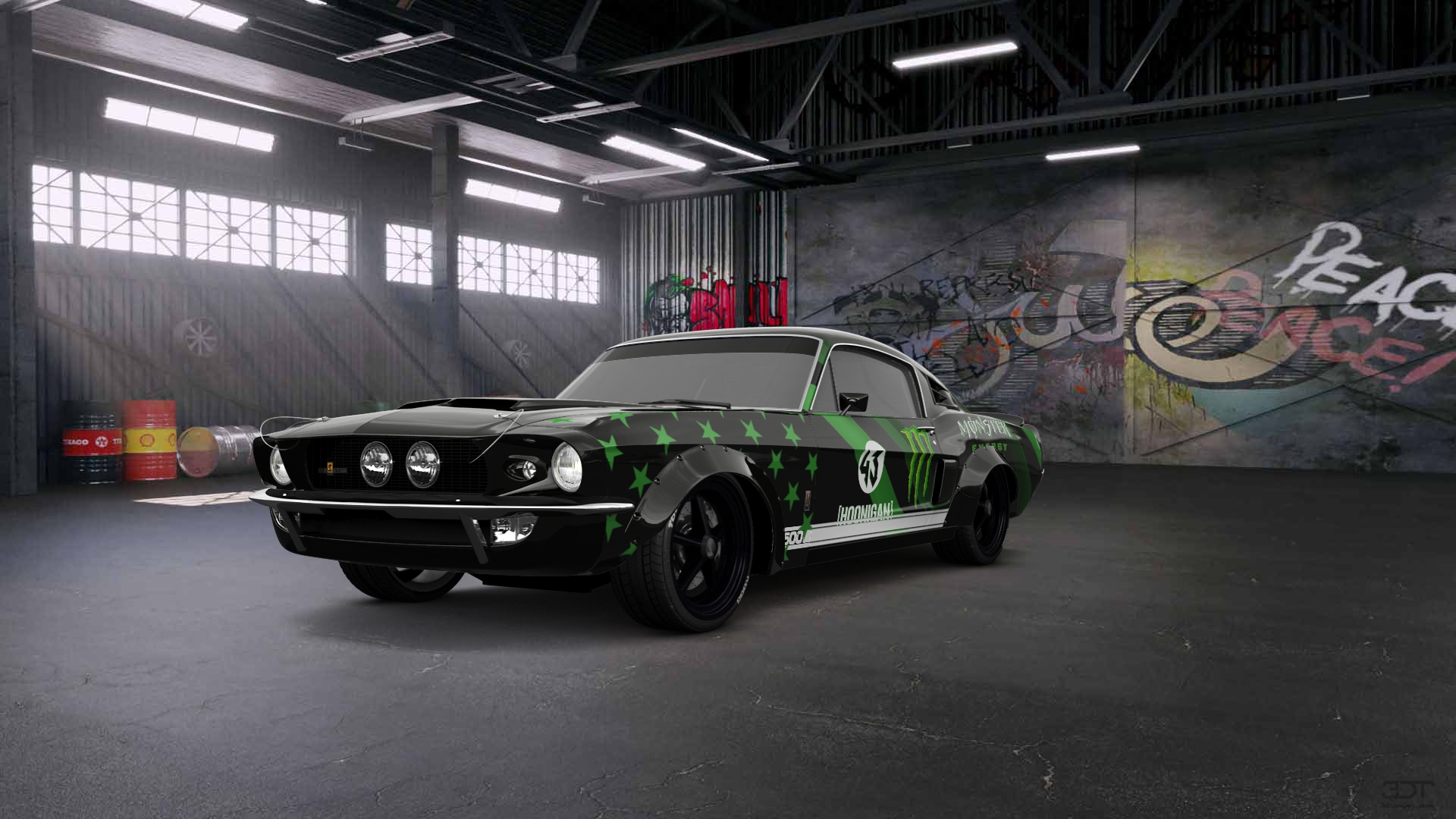 Mustang GT500 2 Door Coupe 1968