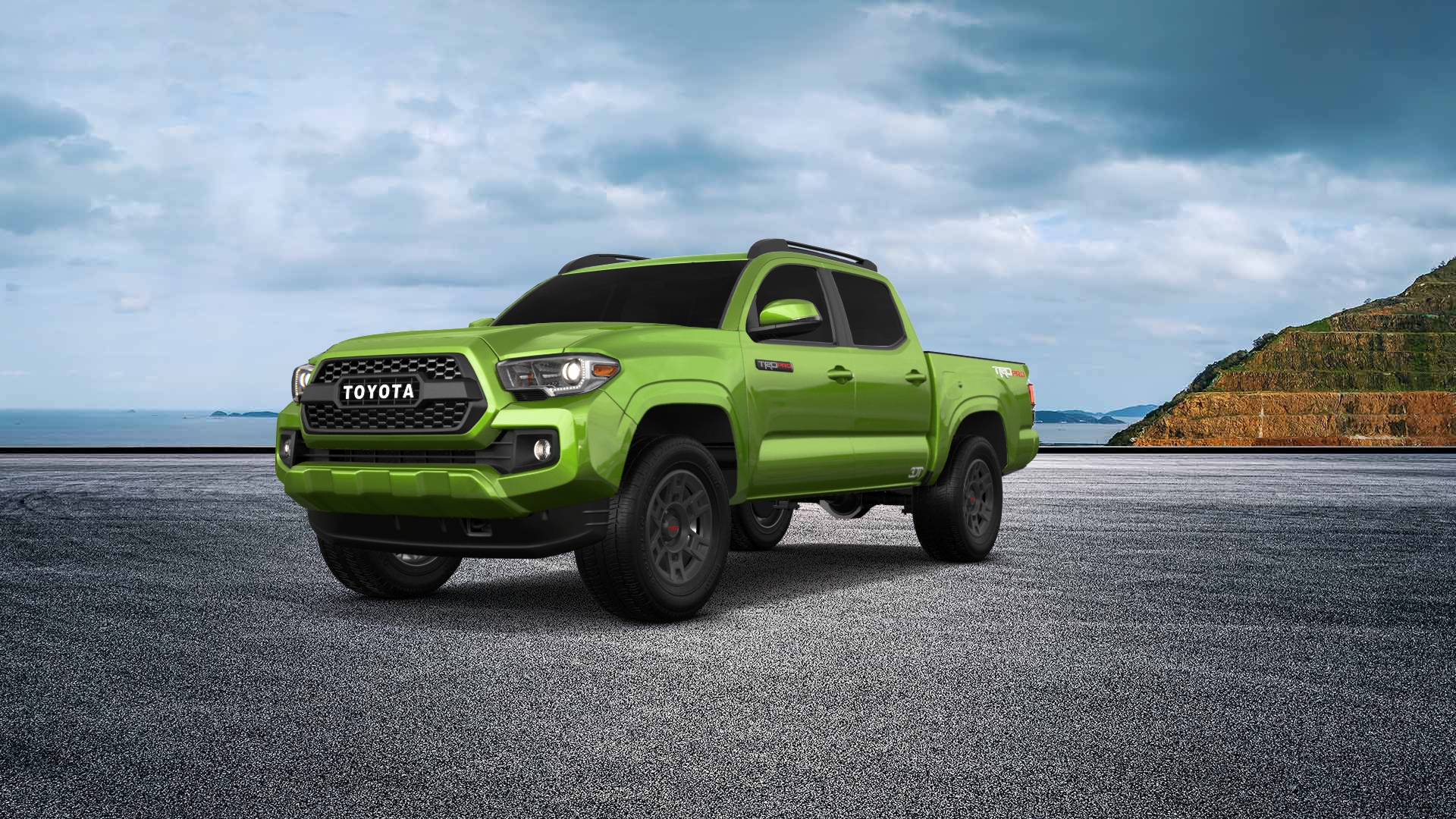Toyota Tacoma 4 Door pickup truck 2018 tuning