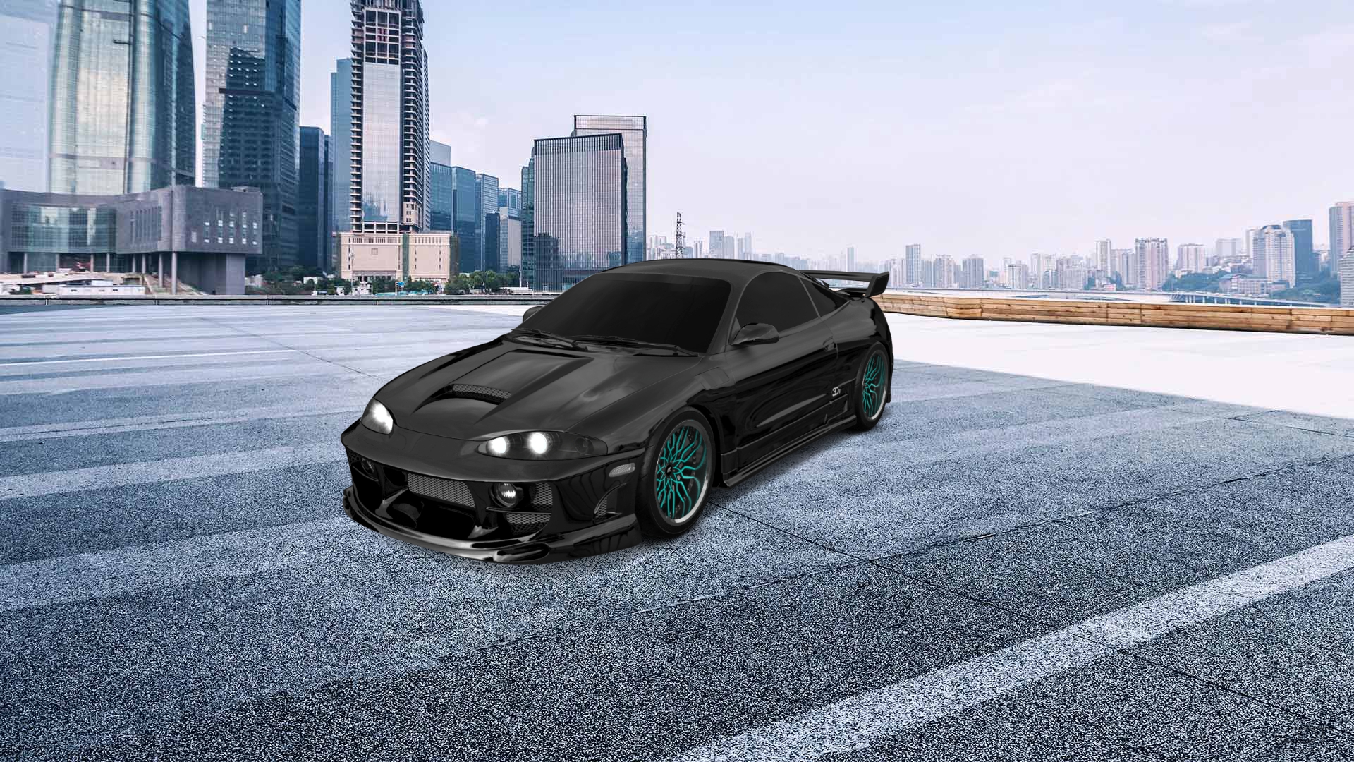 Mitsubishi Eclipse GSX Coupe 1995 tuning