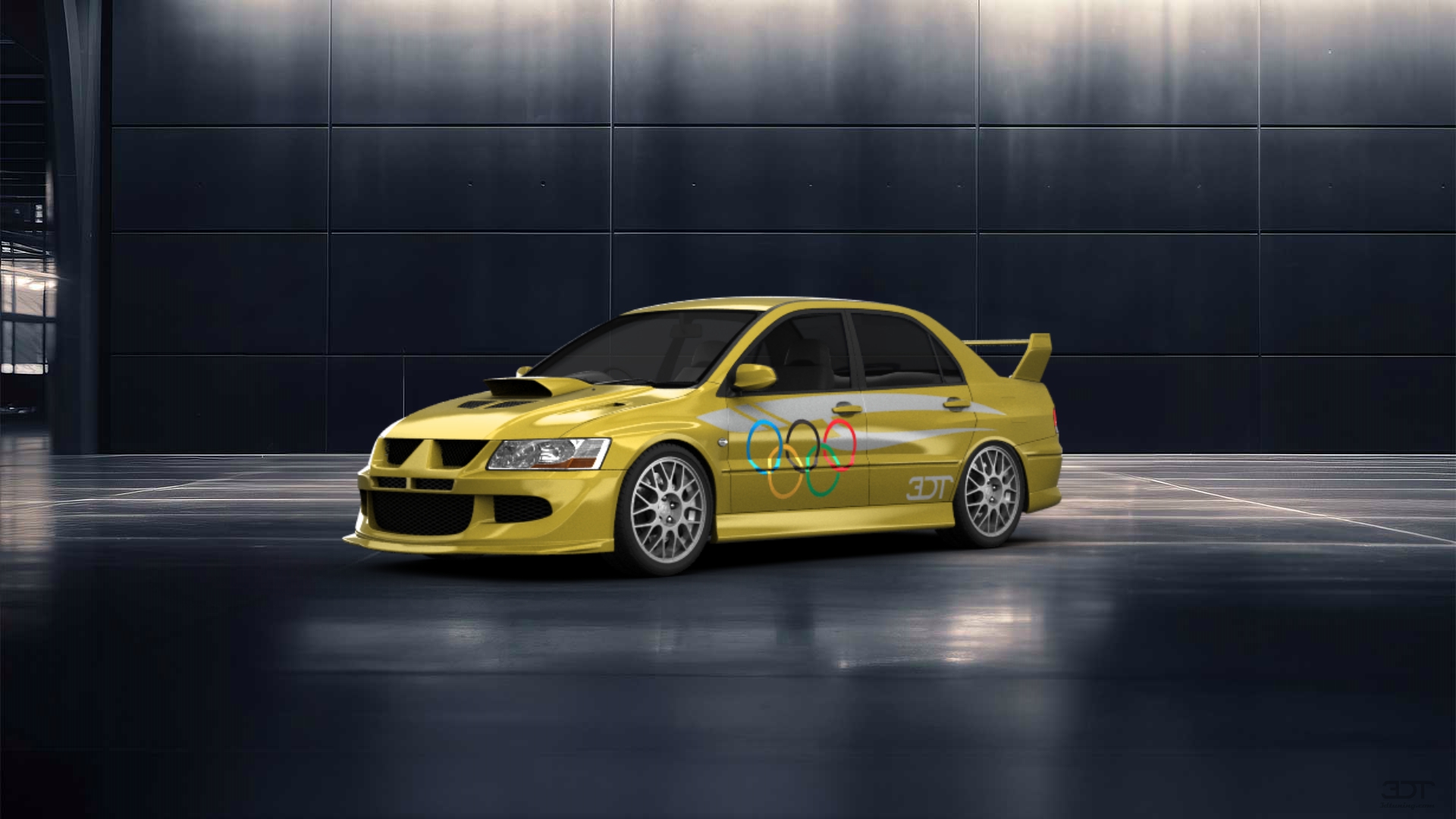 Mitsubishi Lancer Evo VII sedan 2001 tuning