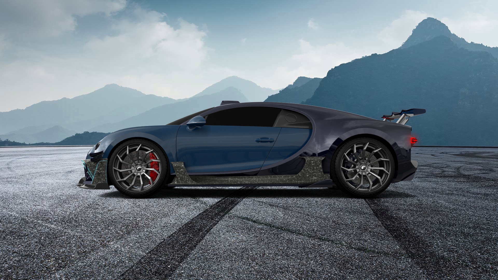 Bugatti Chiron 2 Door Coupe 2016