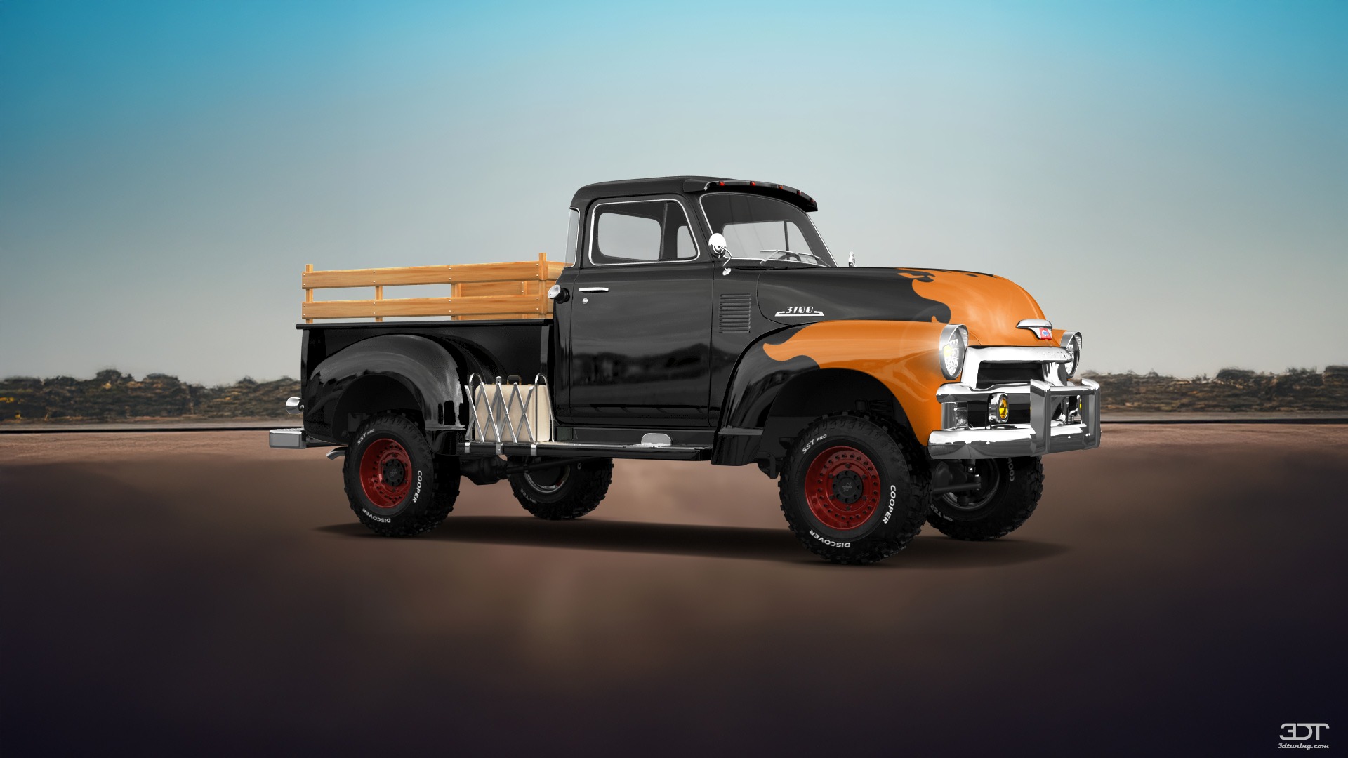 Chevrolet 3100 2 Door pickup truck 1954 tuning