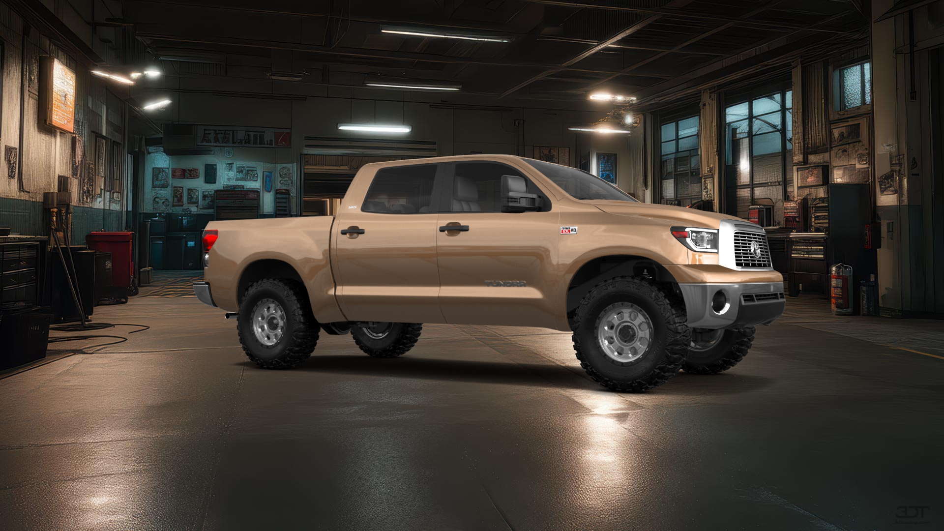 Toyota Tundra 5.5 ft box 4 Door pickup truck 2007 tuning