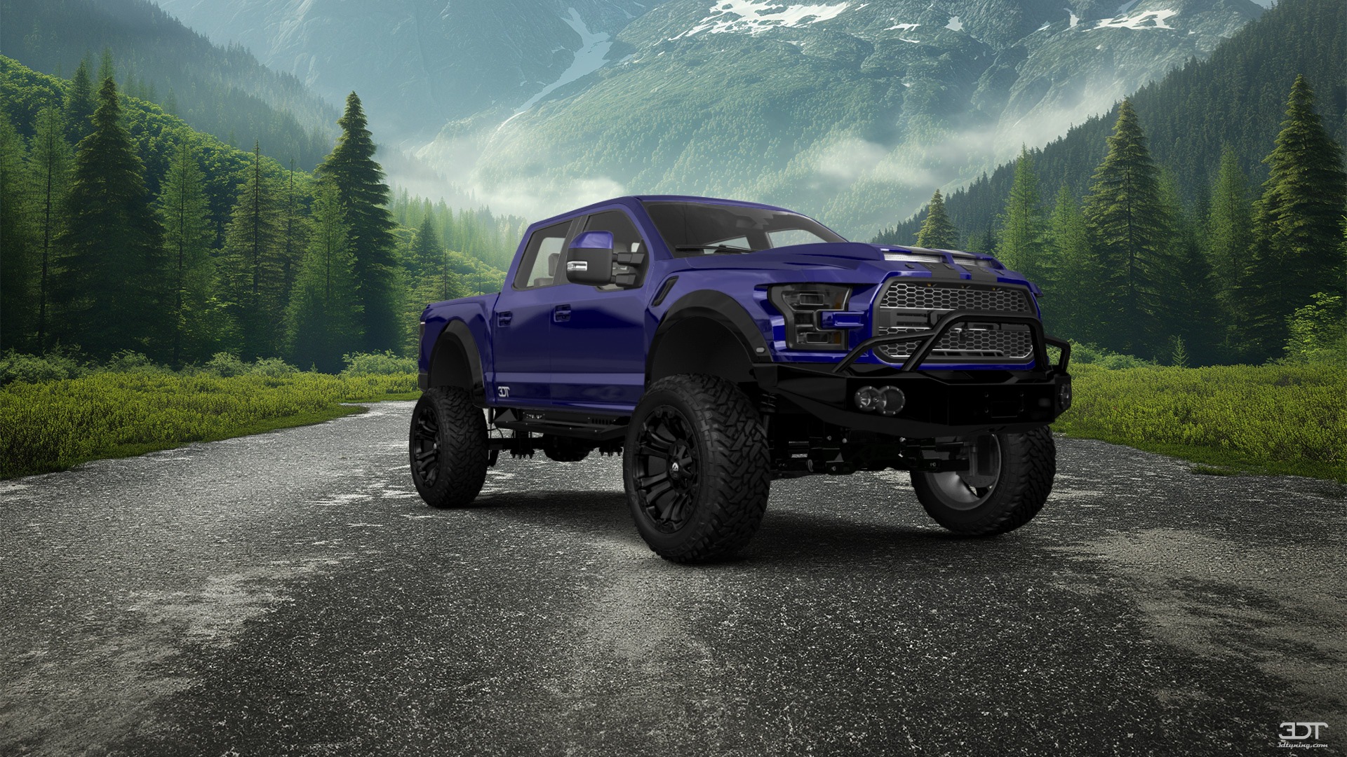 Ford F-150 Raptor 4 Door pickup truck 2017 tuning