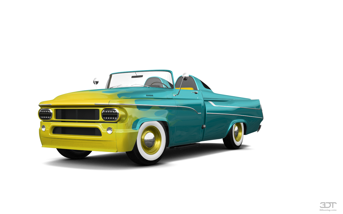 Tuning Dodge C series 2 Door pickup truck 1958