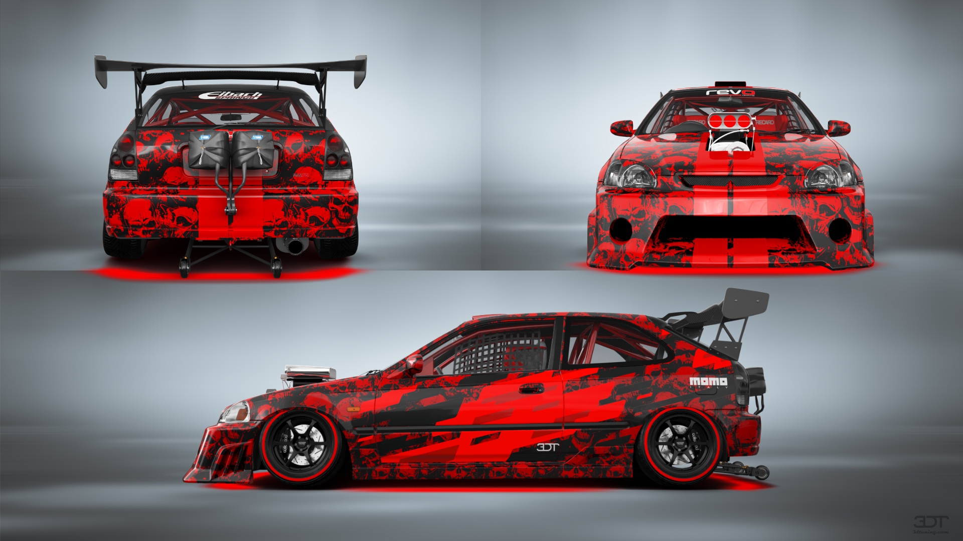 Honda Civic 3 Door Hatchback 1997 tuning