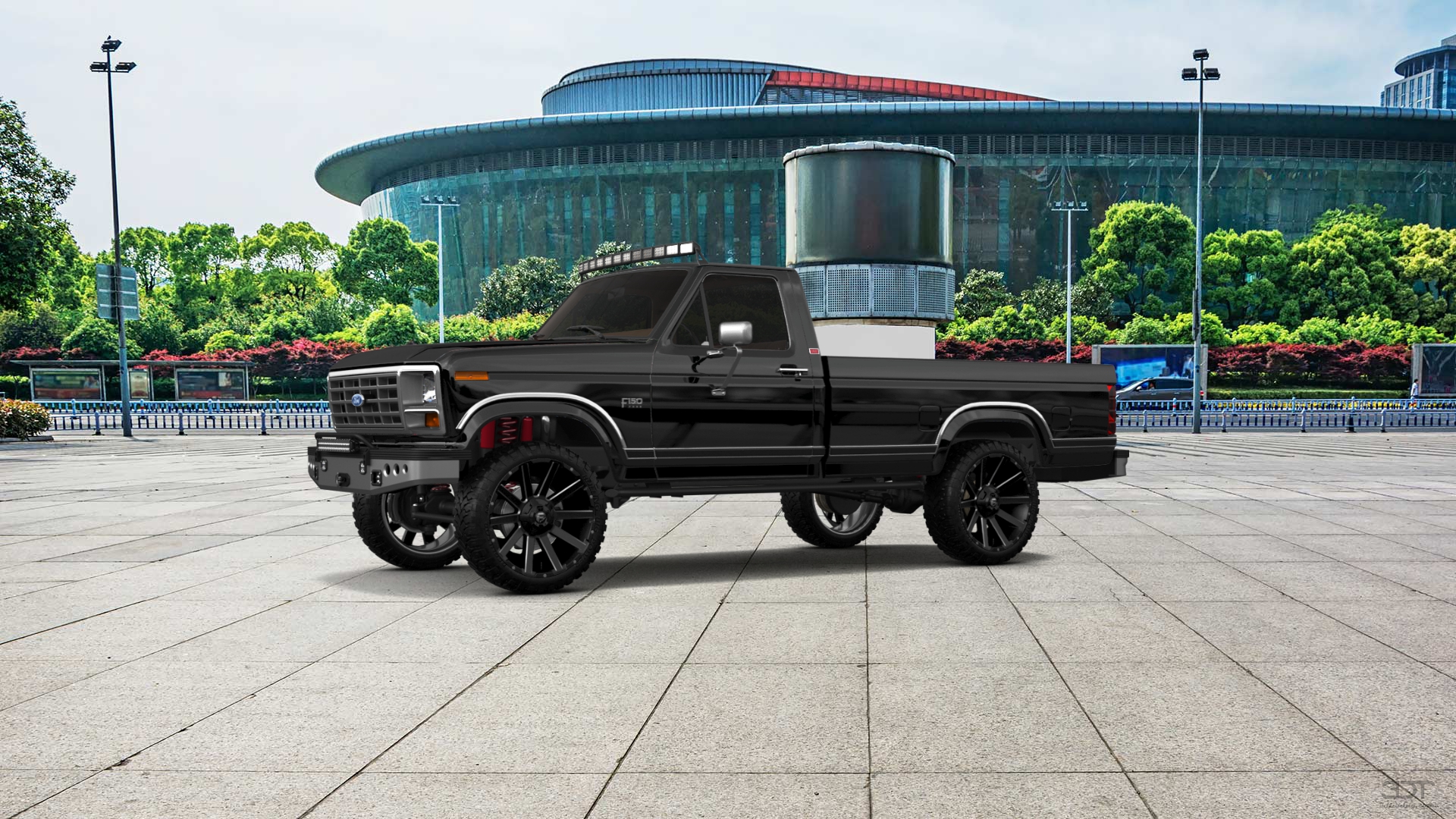 Ford F-150 2 Door pickup truck 1986 tuning