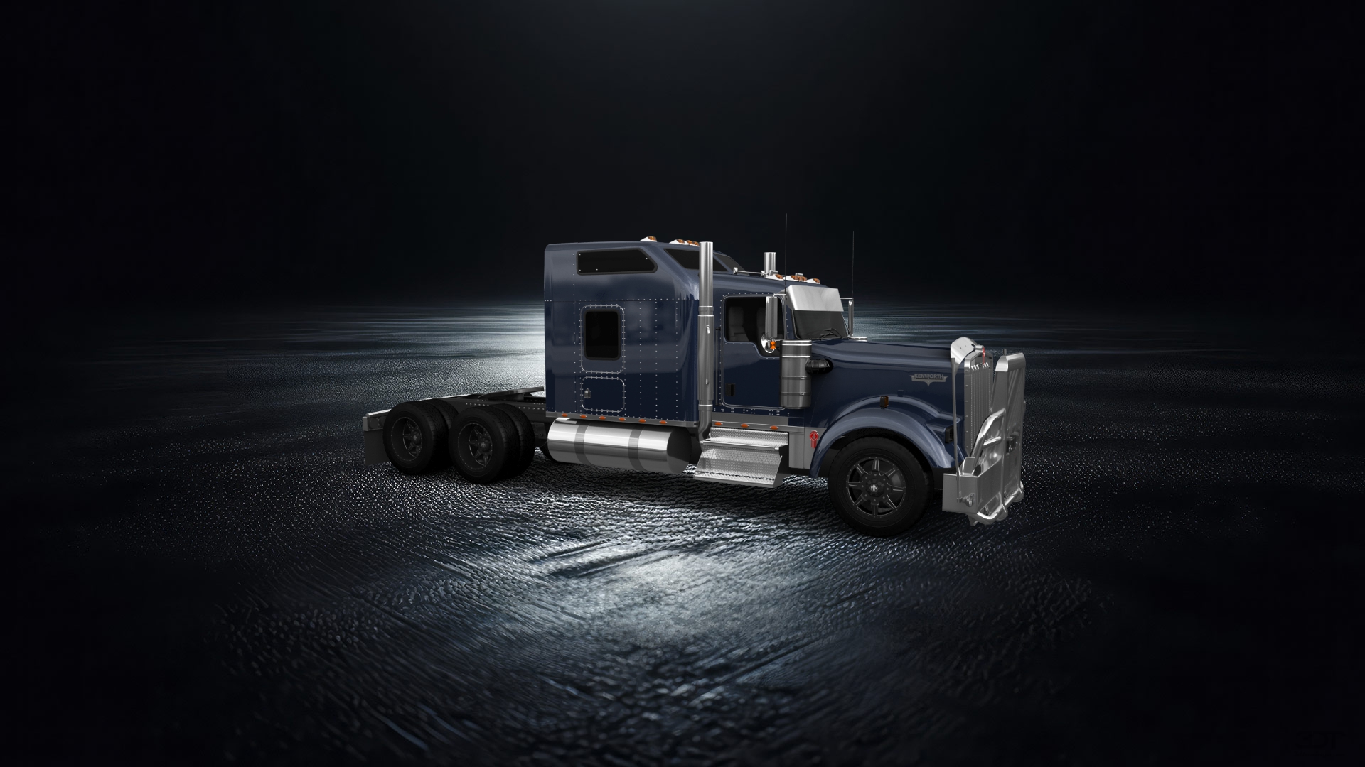 Kenworth W900 Sleeper Cab Truck 2015
