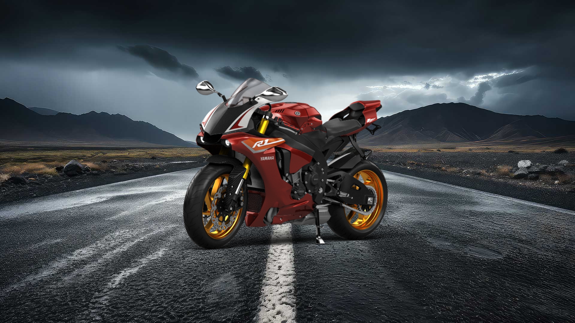 Yamaha YZF R1 Sport Bike 2015