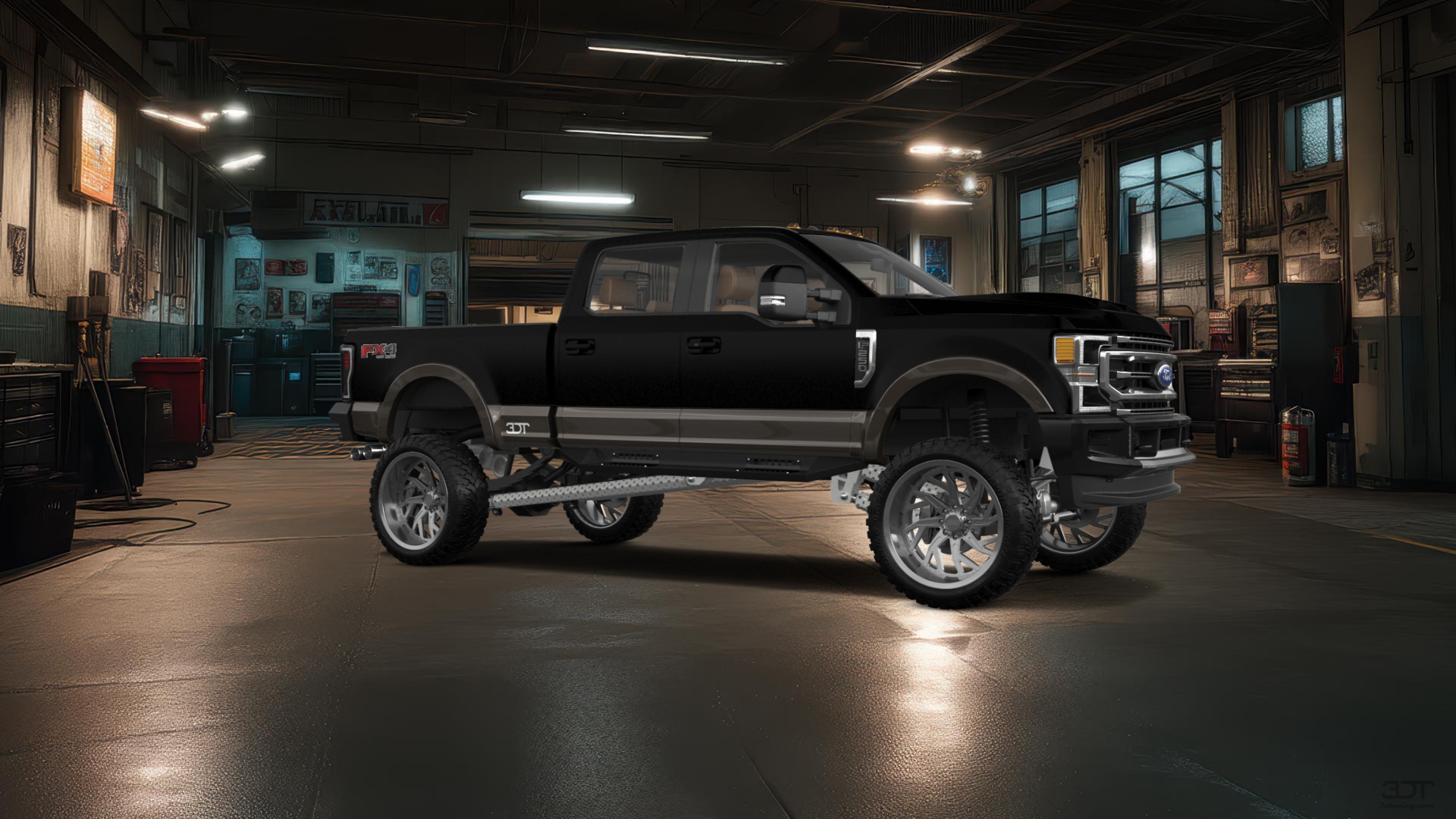 Ford F-250 4 Door pickup truck 2021 tuning