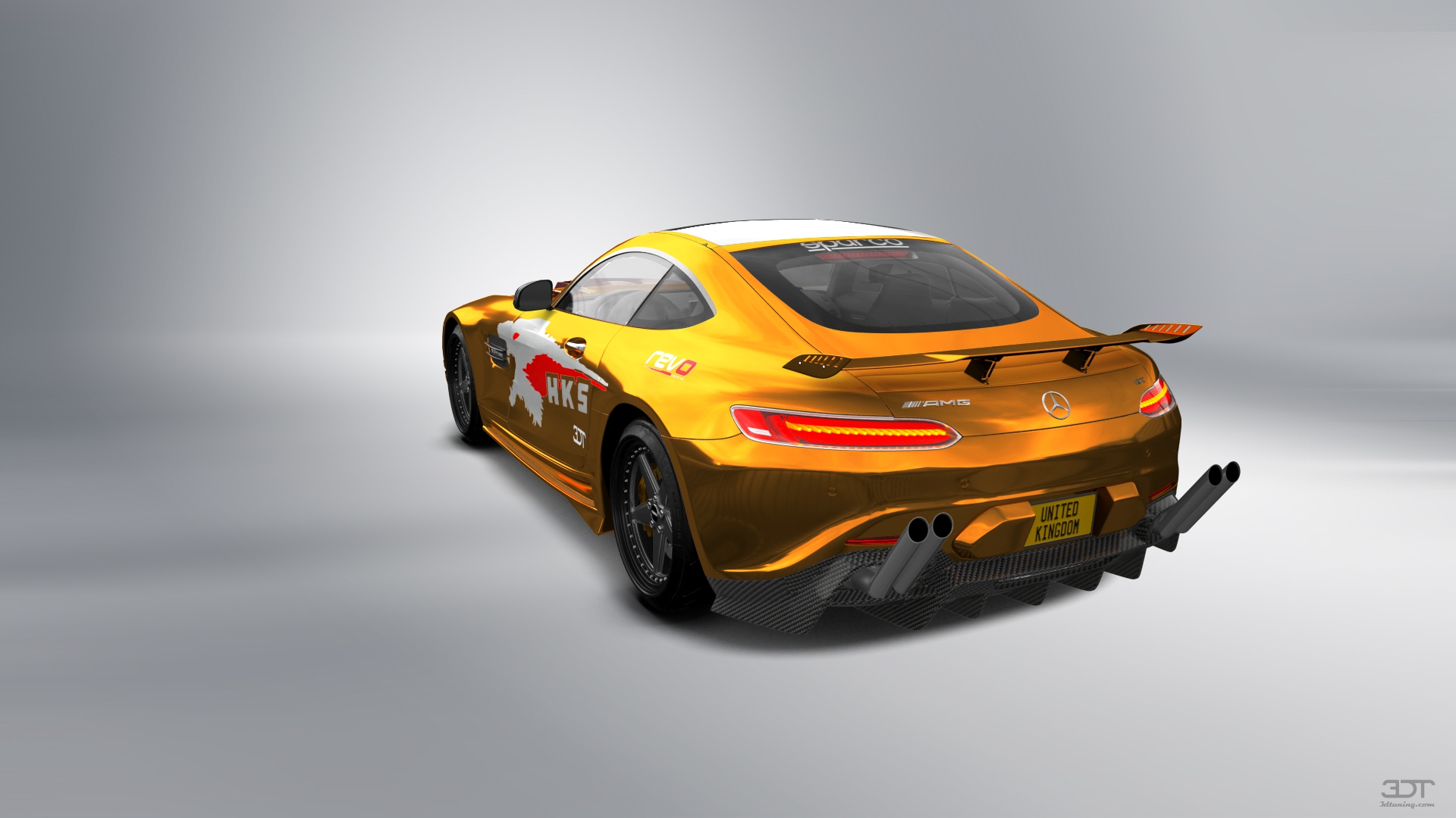Mercedes AMG GT 2 door fastback coupe 2015 tuning